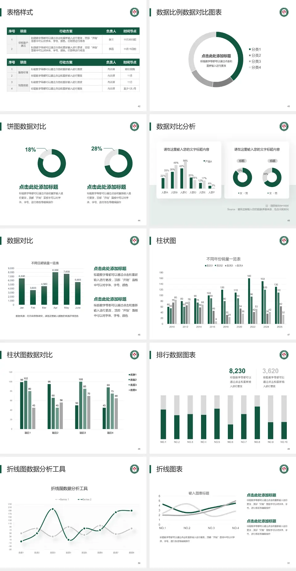 武汉市汉口医院医院简介/日常通用PPT模板4:3格式幻灯片预览图6