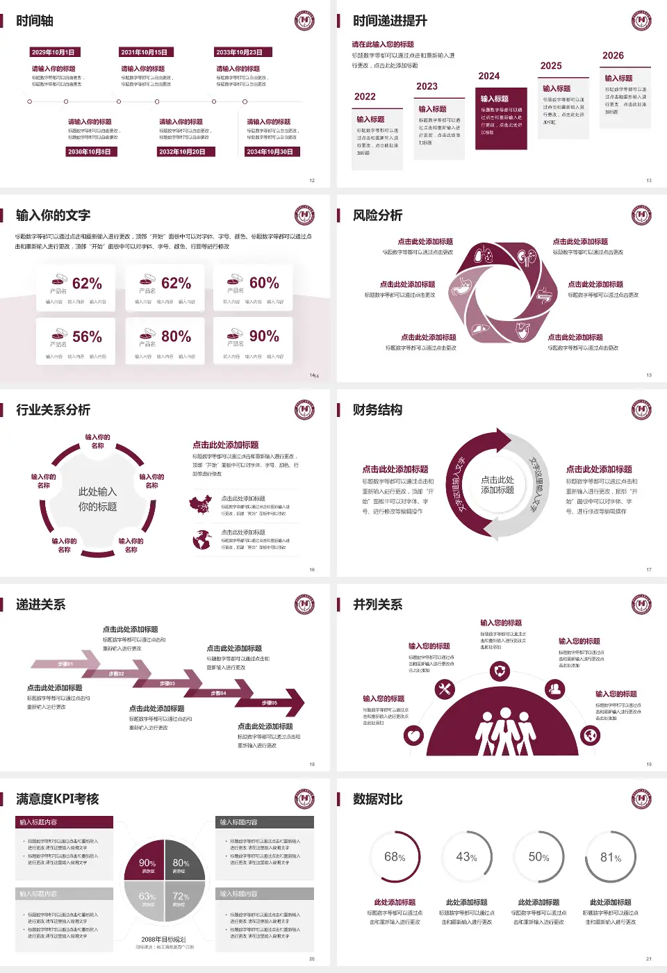 阜外华中心血管病医院病例分享与讨论PPT模板16:9格式幻灯片预览图3