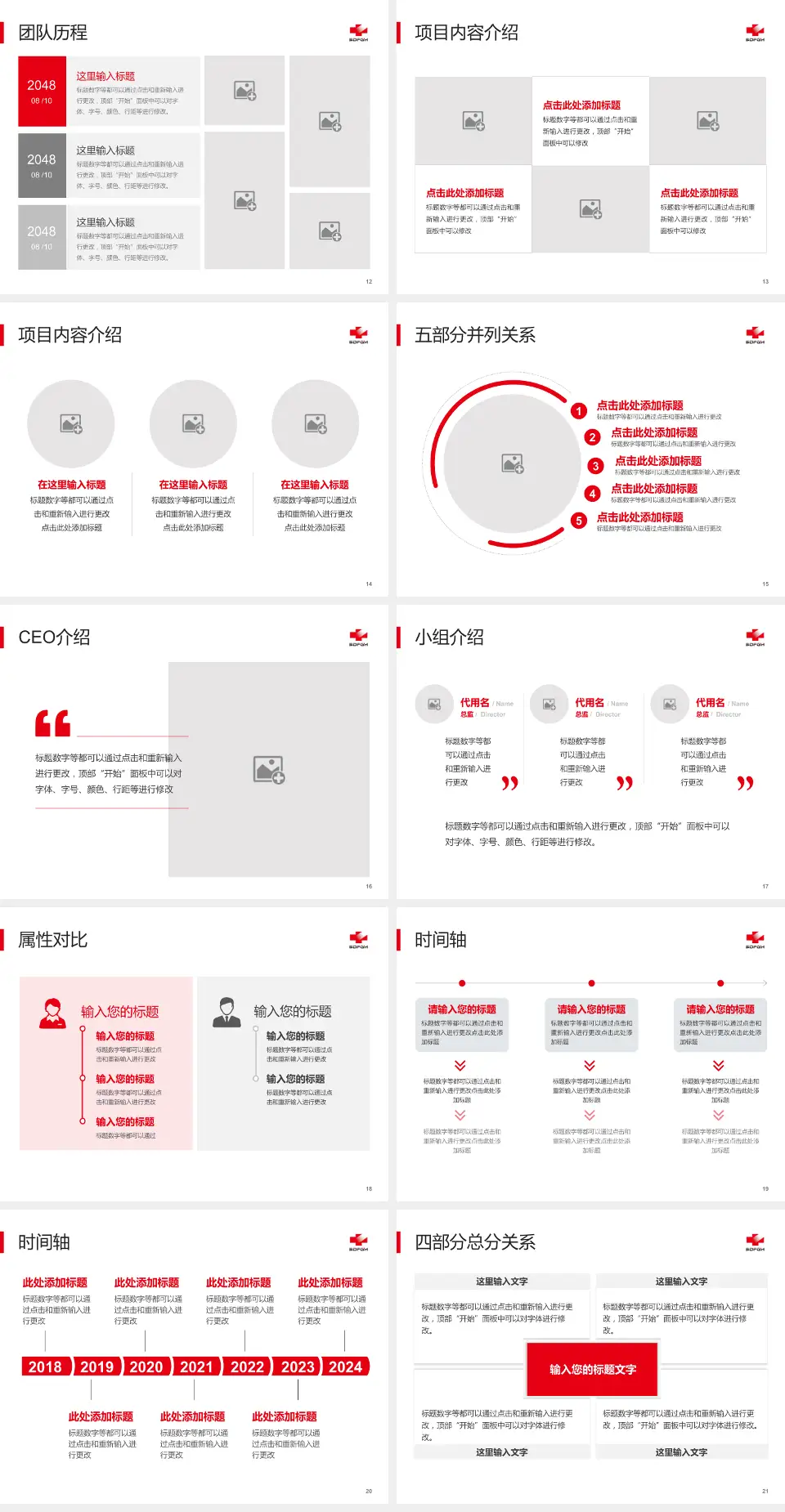 东风总医院科研成果展示PPT模板4:3格式幻灯片预览图3
