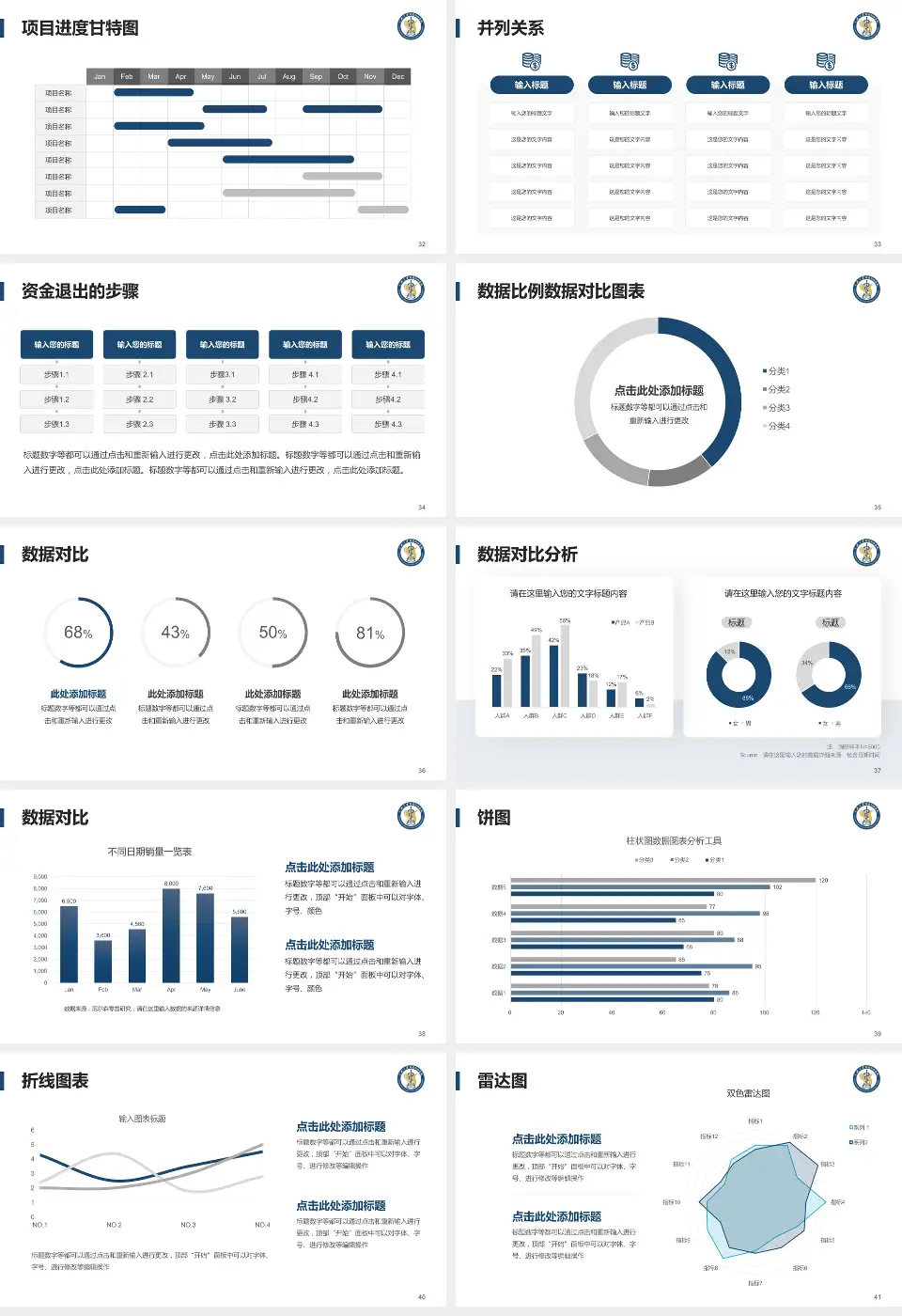 三峡大学仁和医院项目申请与汇报PPT模板16:9格式幻灯片预览图5