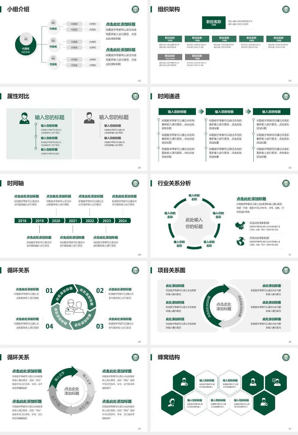 利川市人民医院品管圈PDCA演示专用PPT模板16:9格式幻灯片预览图4