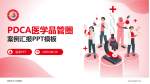洛阳东方人民医院品管圈PDCA演示专用PPT模板_幻灯片封面预览图