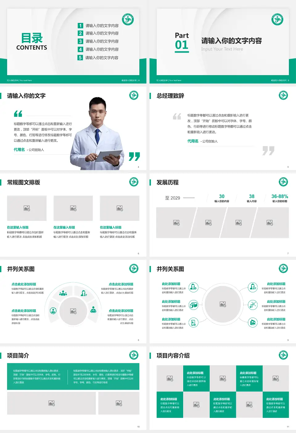 公安县二人民医院医院管理报告PPT模板16:9格式幻灯片预览图2