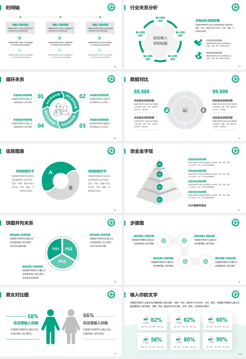 公安县二人民医院医院管理报告PPT模板16:9格式幻灯片预览图4