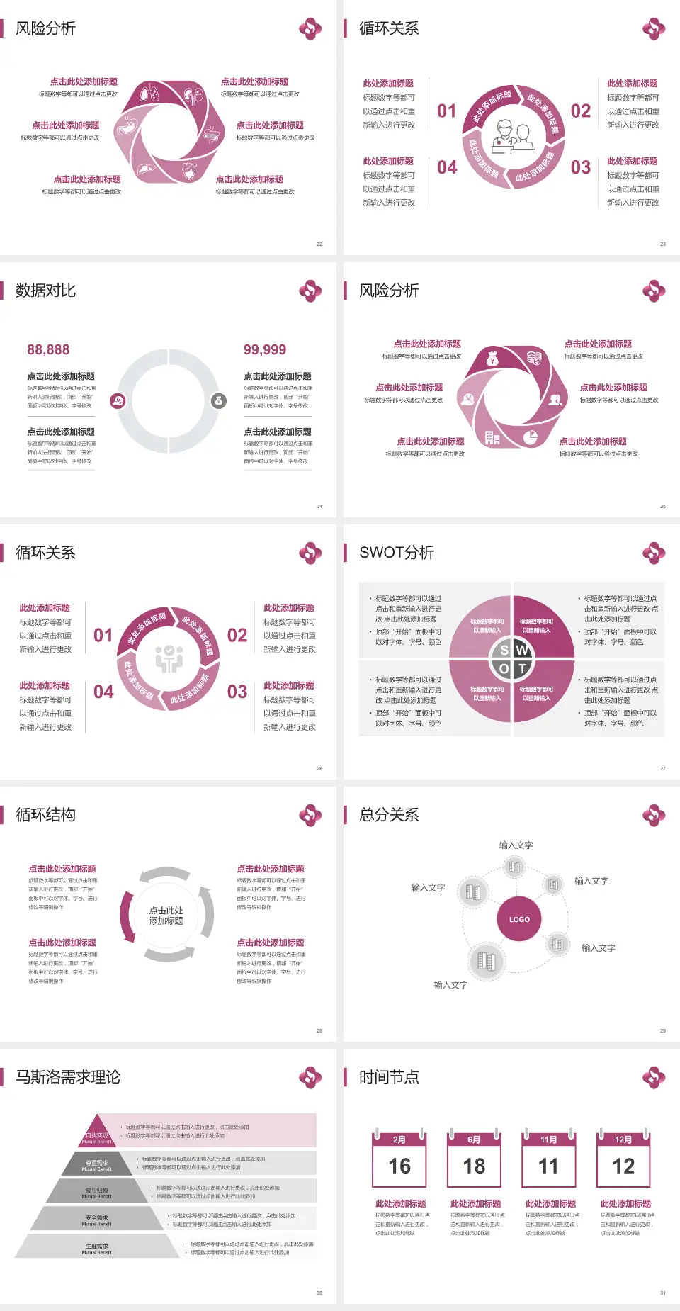 焦作市妇幼保健院科研成果展示PPT模板4:3格式幻灯片预览图4