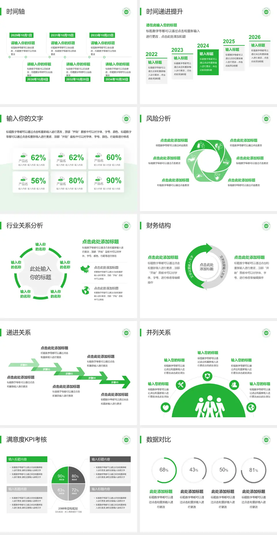 鲁山县人民医院病例分享与讨论PPT模板4:3格式幻灯片预览图3
