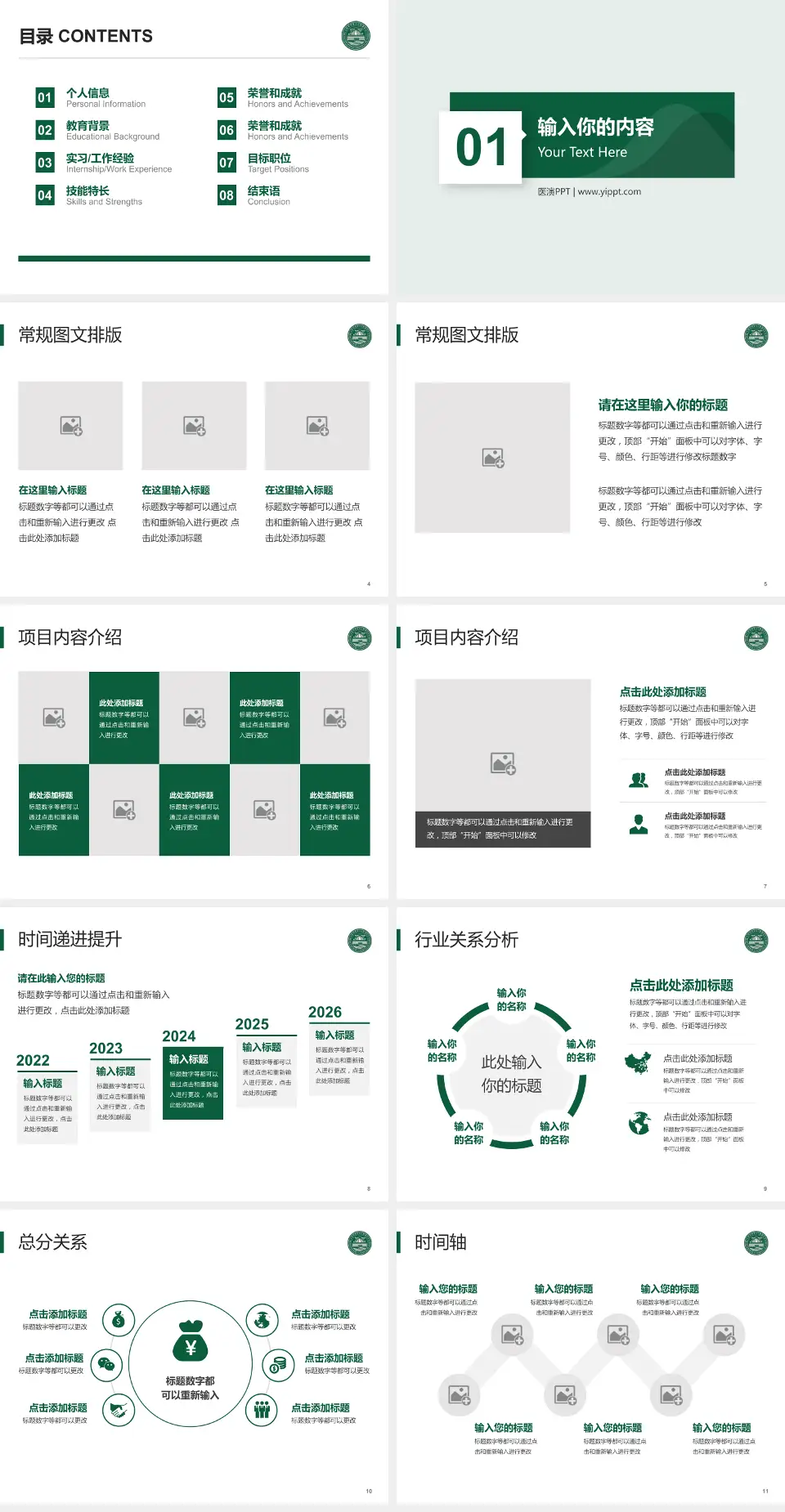 焦作市第二人民医院财务与预算报告PPT模板4:3格式幻灯片预览图2