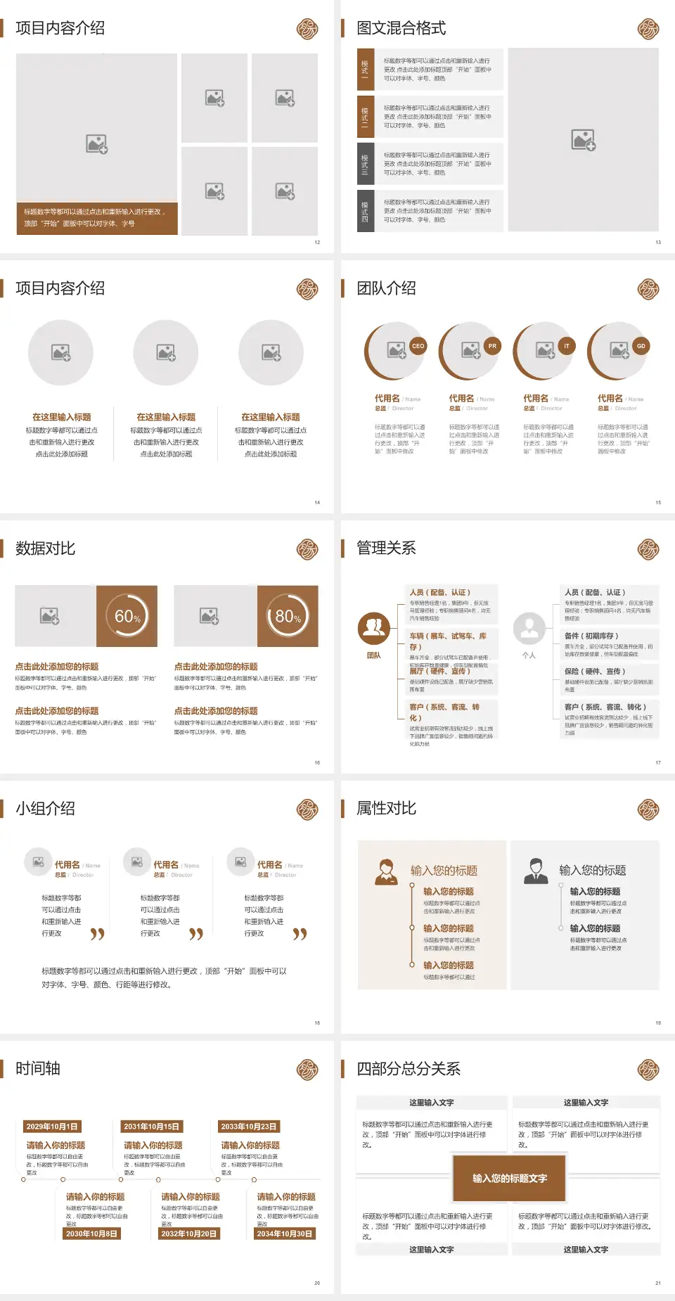 郑州市大肠肛门病医院科室介绍与推广PPT模板4:3格式幻灯片预览图3