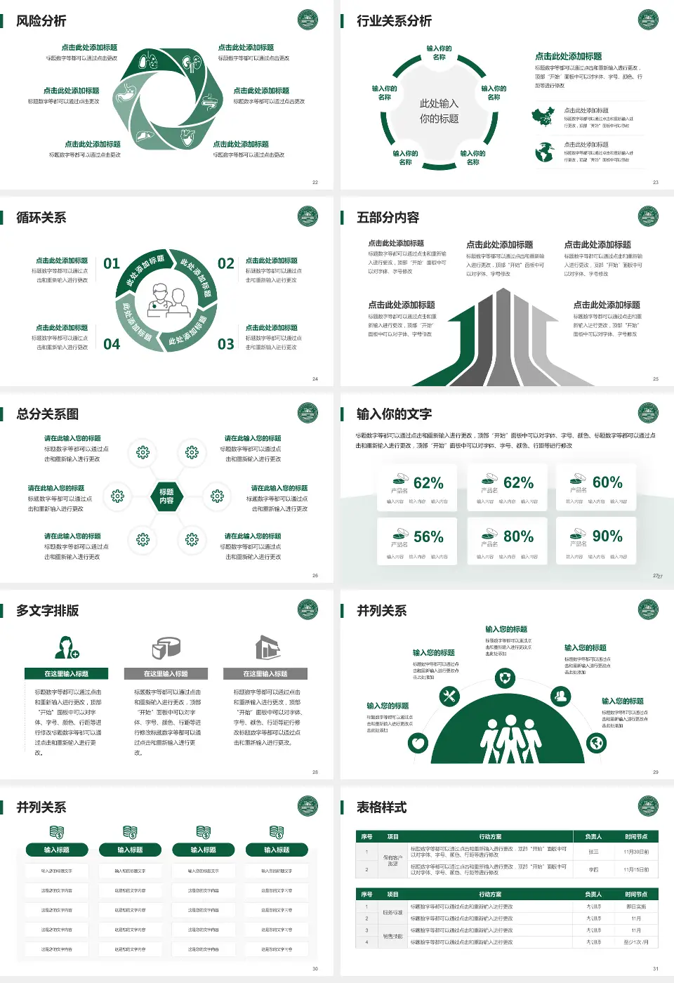 焦作市第二人民医院科室介绍与推广PPT模板16:9格式幻灯片预览图4
