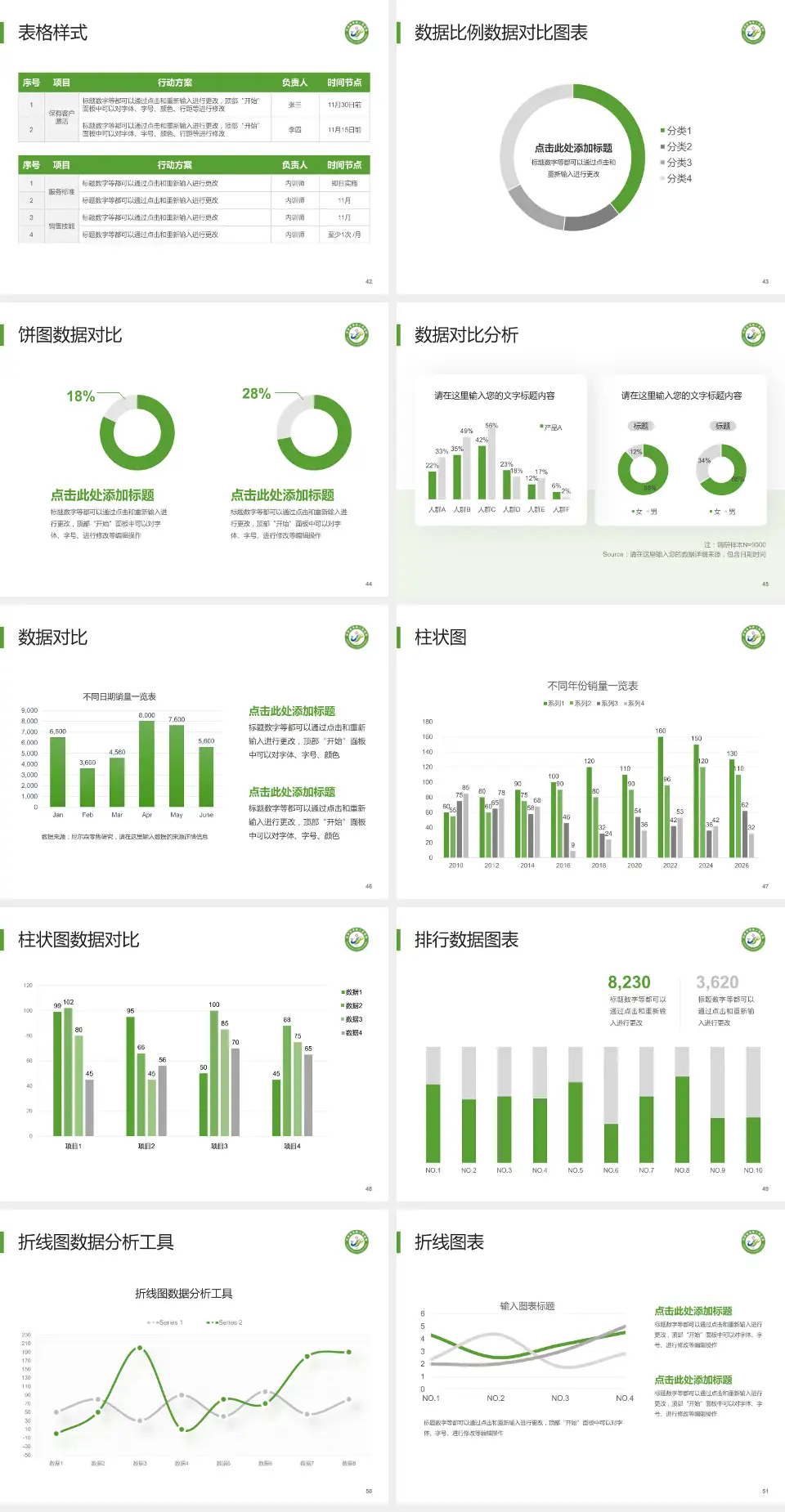 滑县人民医院医院简介/日常通用PPT模板4:3格式幻灯片预览图6