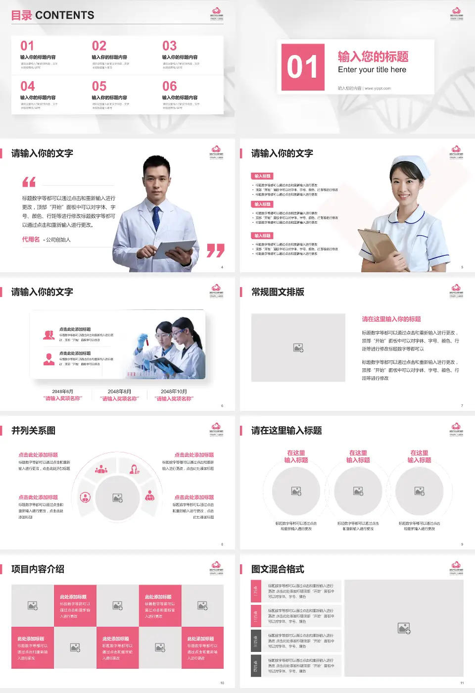 洛阳市妇幼保健院通衢院区科研成果展示PPT模板16:9格式幻灯片预览图2