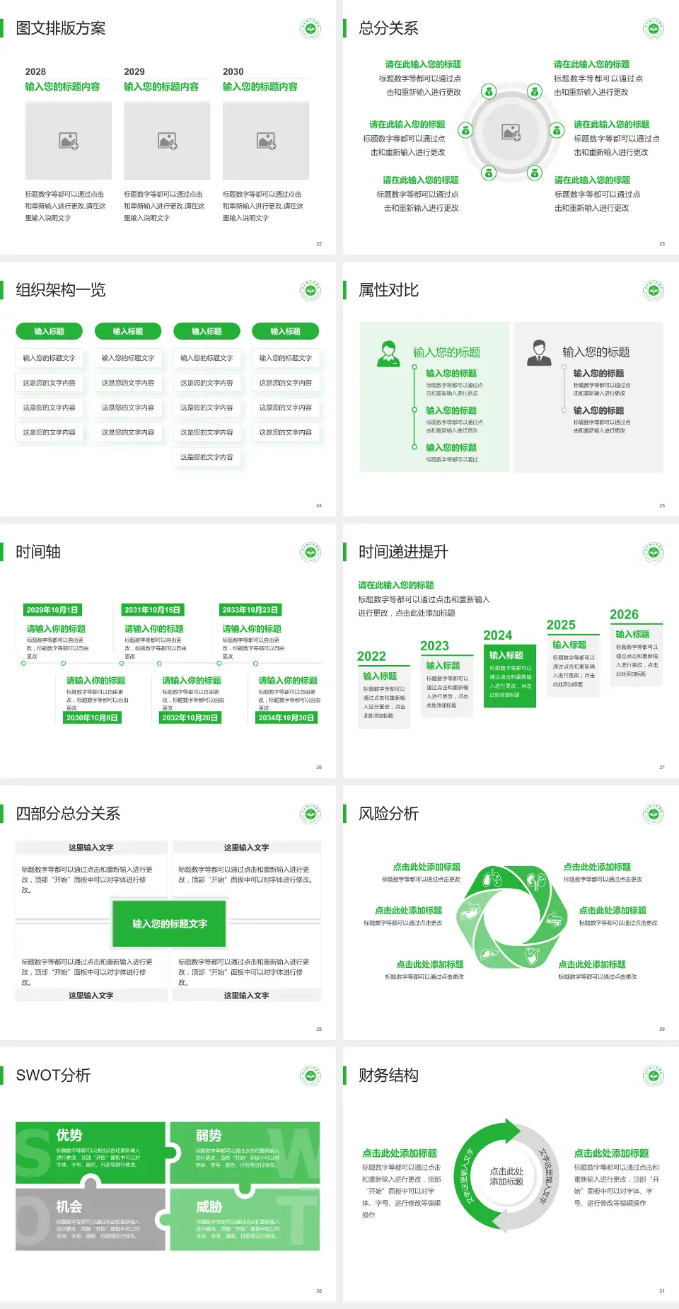 鲁山县人民医院护理专业职业生涯规划PPT模板4:3格式幻灯片预览图4