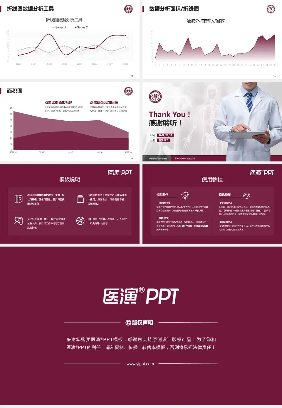 阜外华中心血管病医院患者教育与指导PPT模板16:9格式幻灯片预览图7