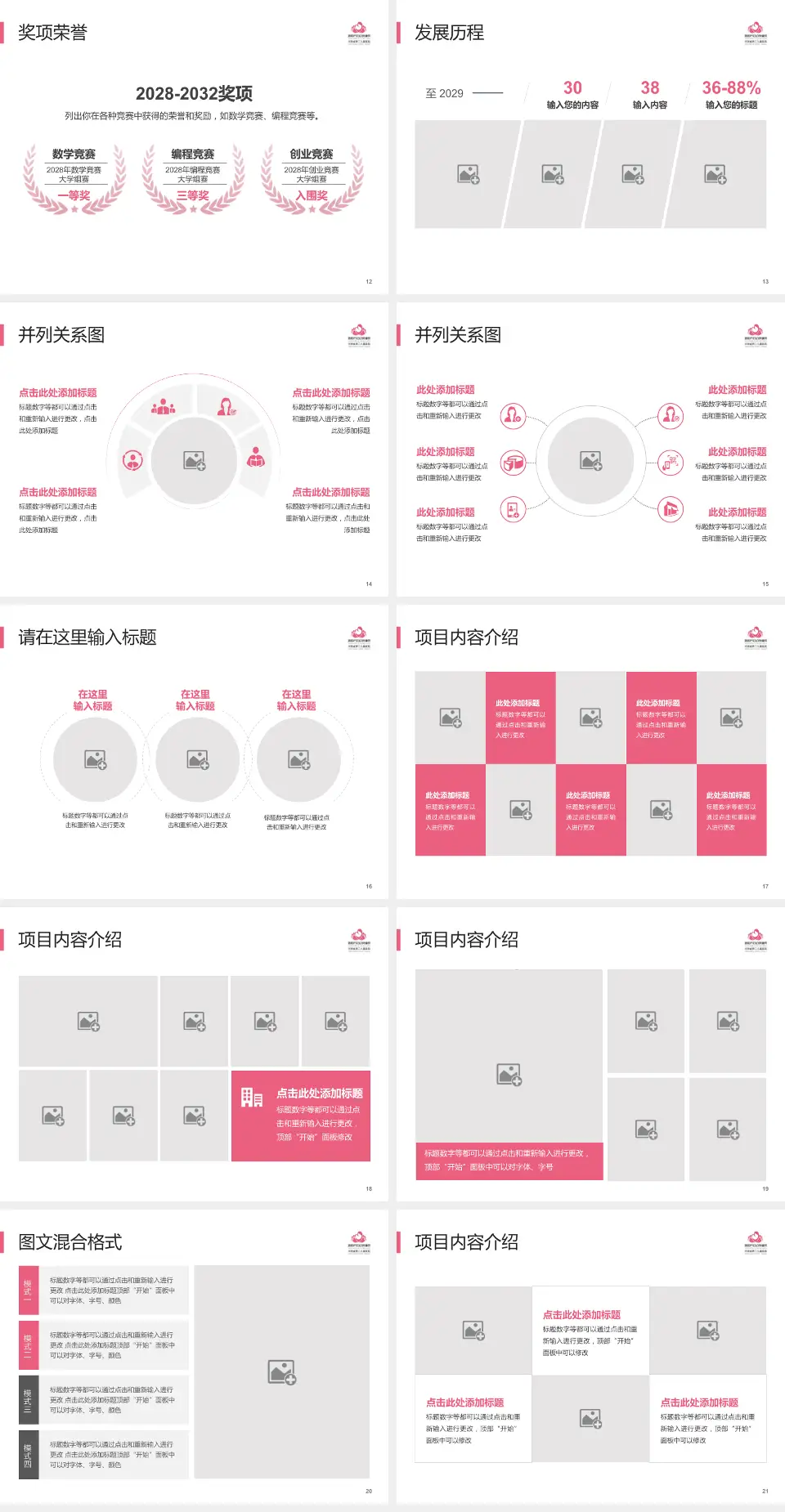 洛阳市妇幼保健院文仲院区护理专业职业生涯规划PPT模板4:3格式幻灯片预览图3