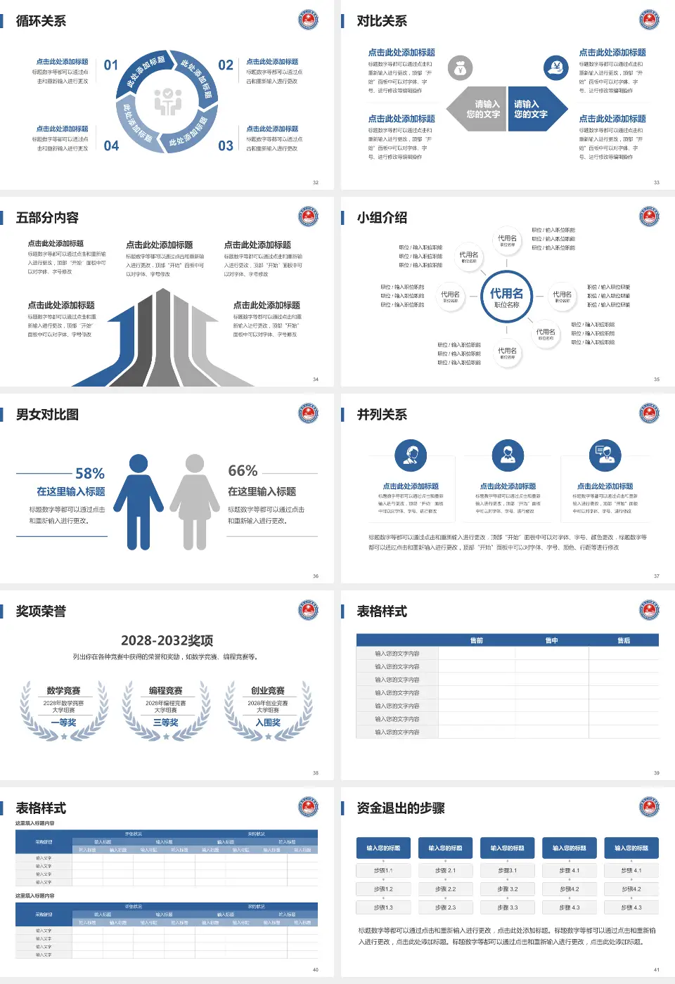 黄河三门峡医院北院区医院简介/日常通用PPT模板16:9格式幻灯片预览图5