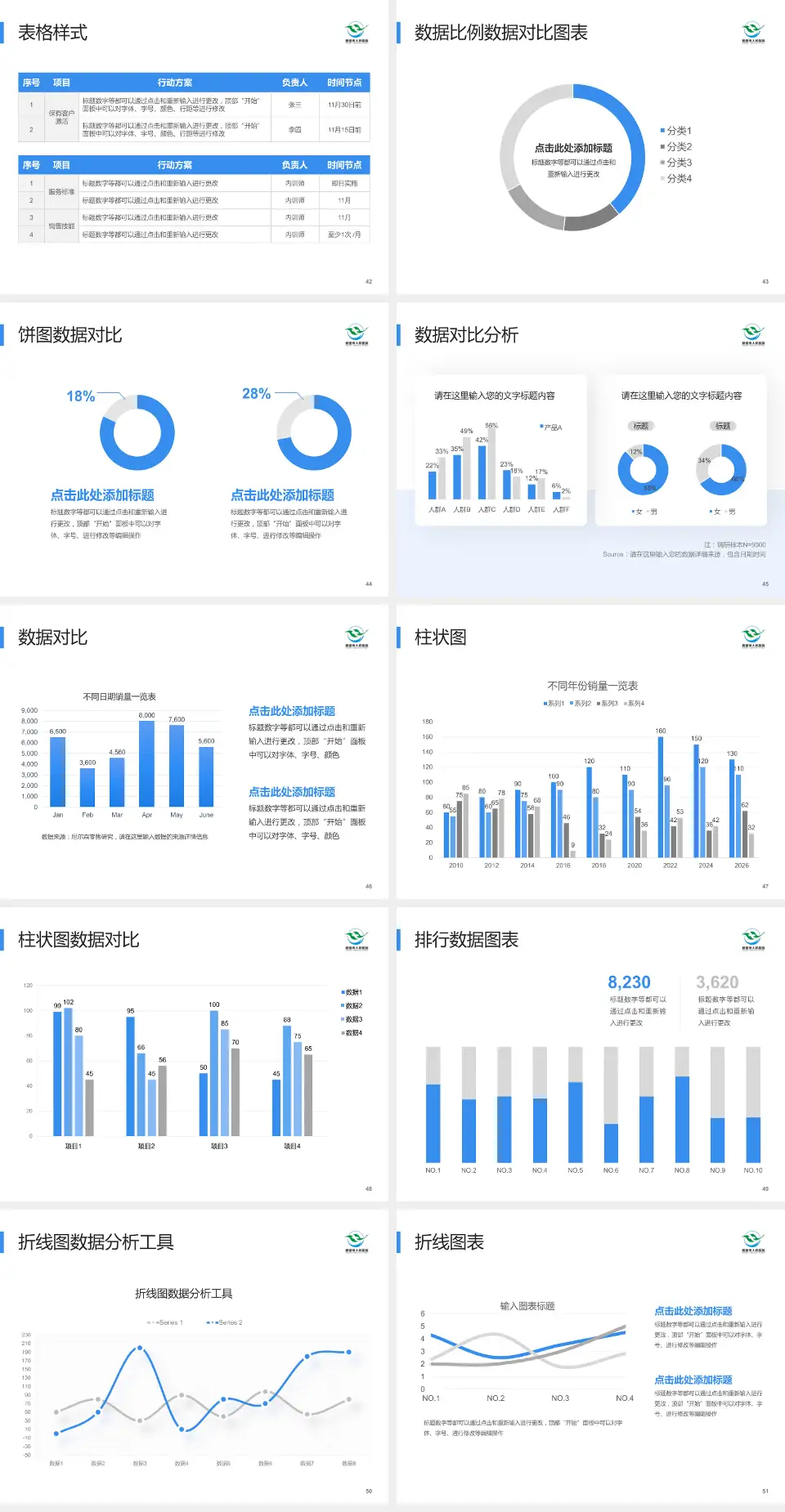鹤壁市人民医院医院简介/日常通用PPT模板4:3格式幻灯片预览图6