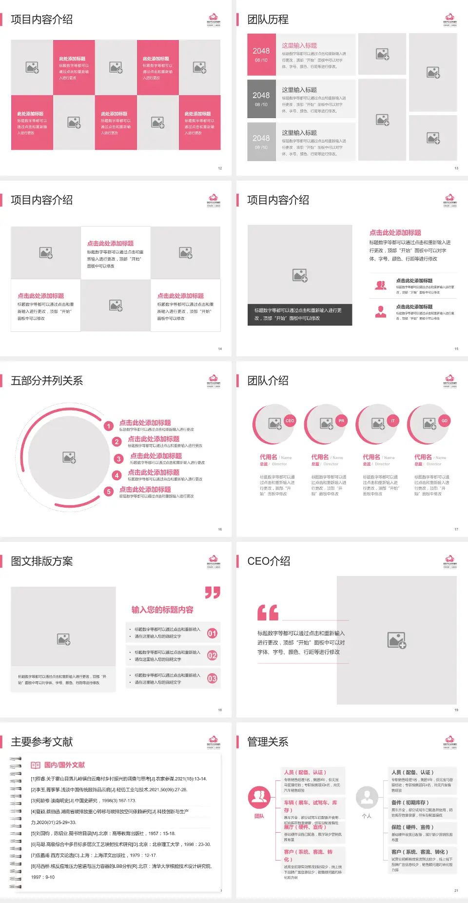 洛阳市妇幼保健院文仲院区医疗行业比赛专用PPT模板4:3格式幻灯片预览图3