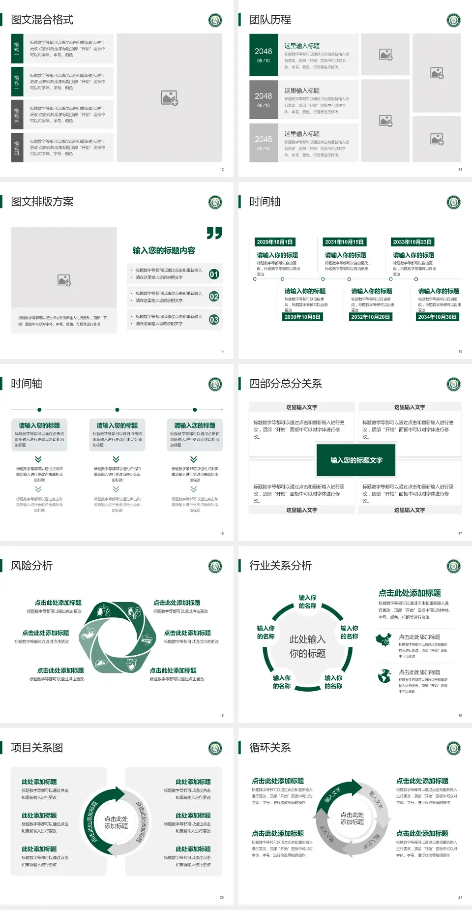 利川市人民医院项目申请与汇报PPT模板4:3格式幻灯片预览图3