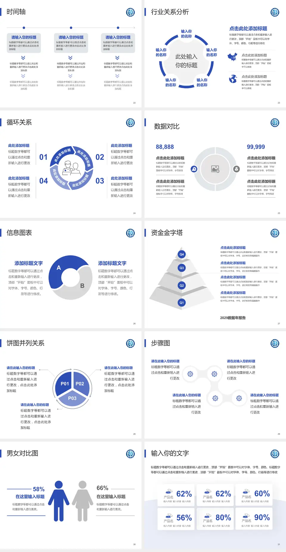 十堰市太和医院医院管理报告PPT模板4:3格式幻灯片预览图4