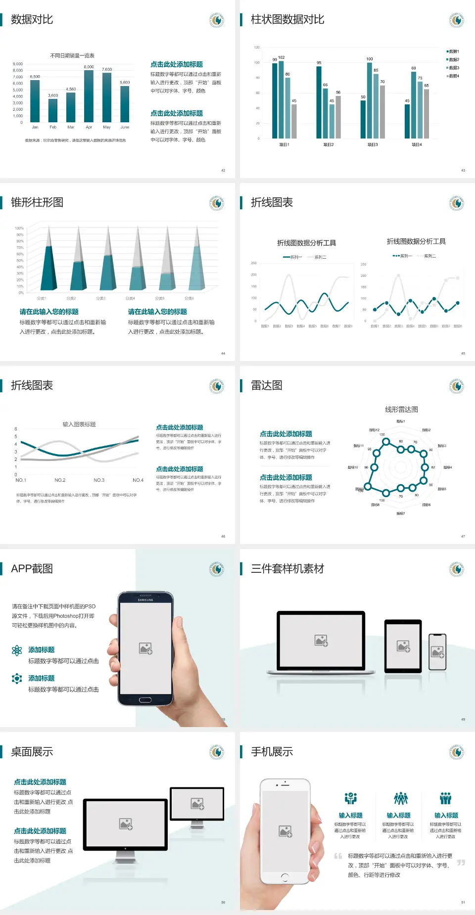 驻马店市第二人民医院医院管理报告PPT模板4:3格式幻灯片预览图6