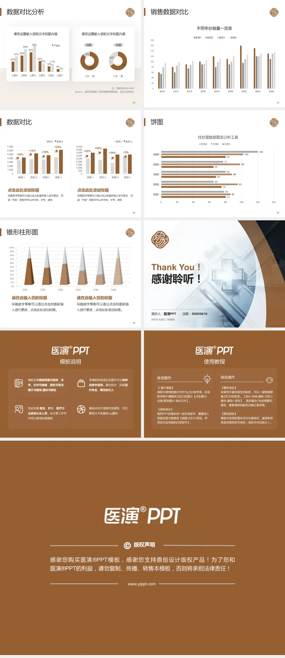 郑州市大肠肛门病医院医疗行业比赛专用PPT模板4:3格式幻灯片预览图7