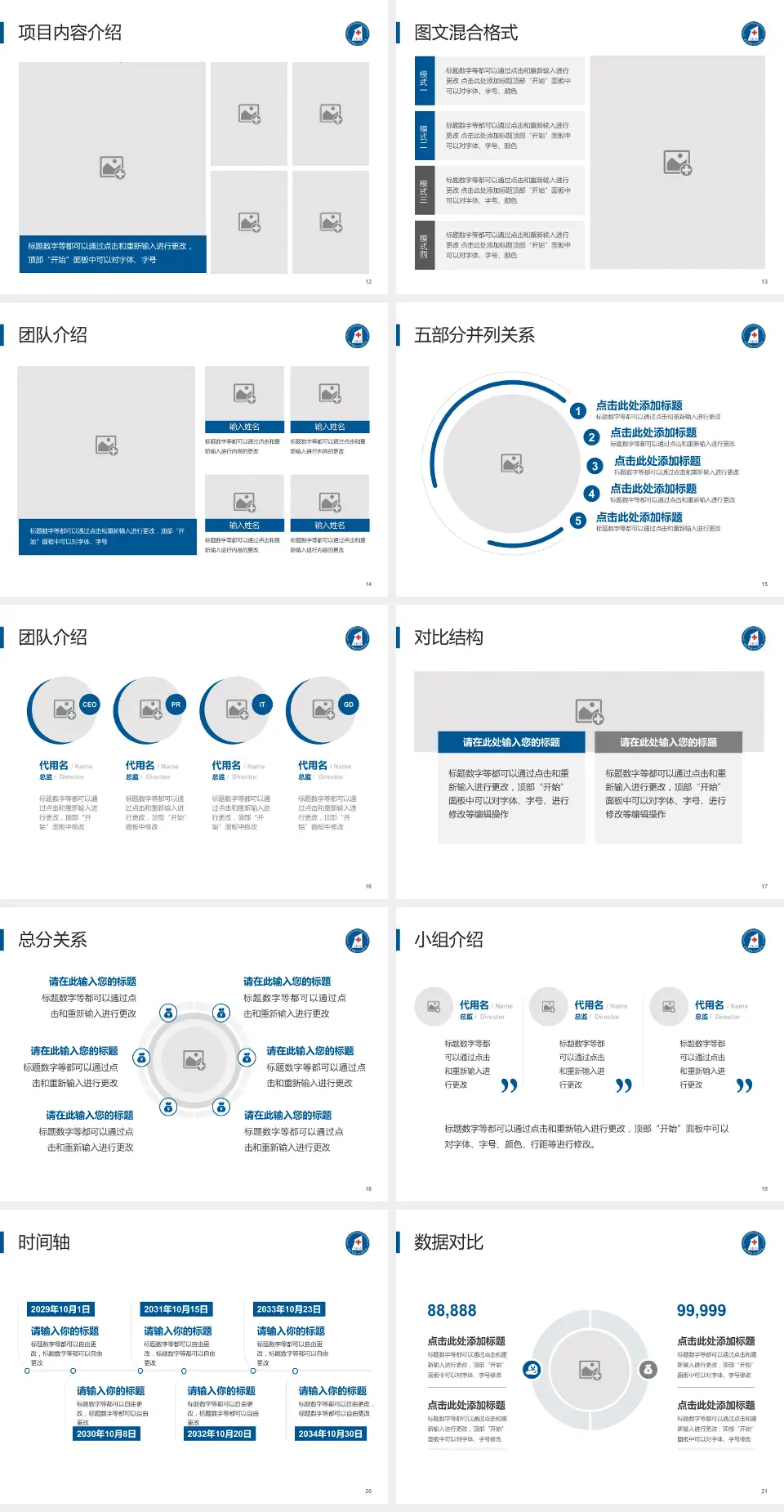 洛阳市第一人民医院医疗知识普及PPT模板4:3格式幻灯片预览图3