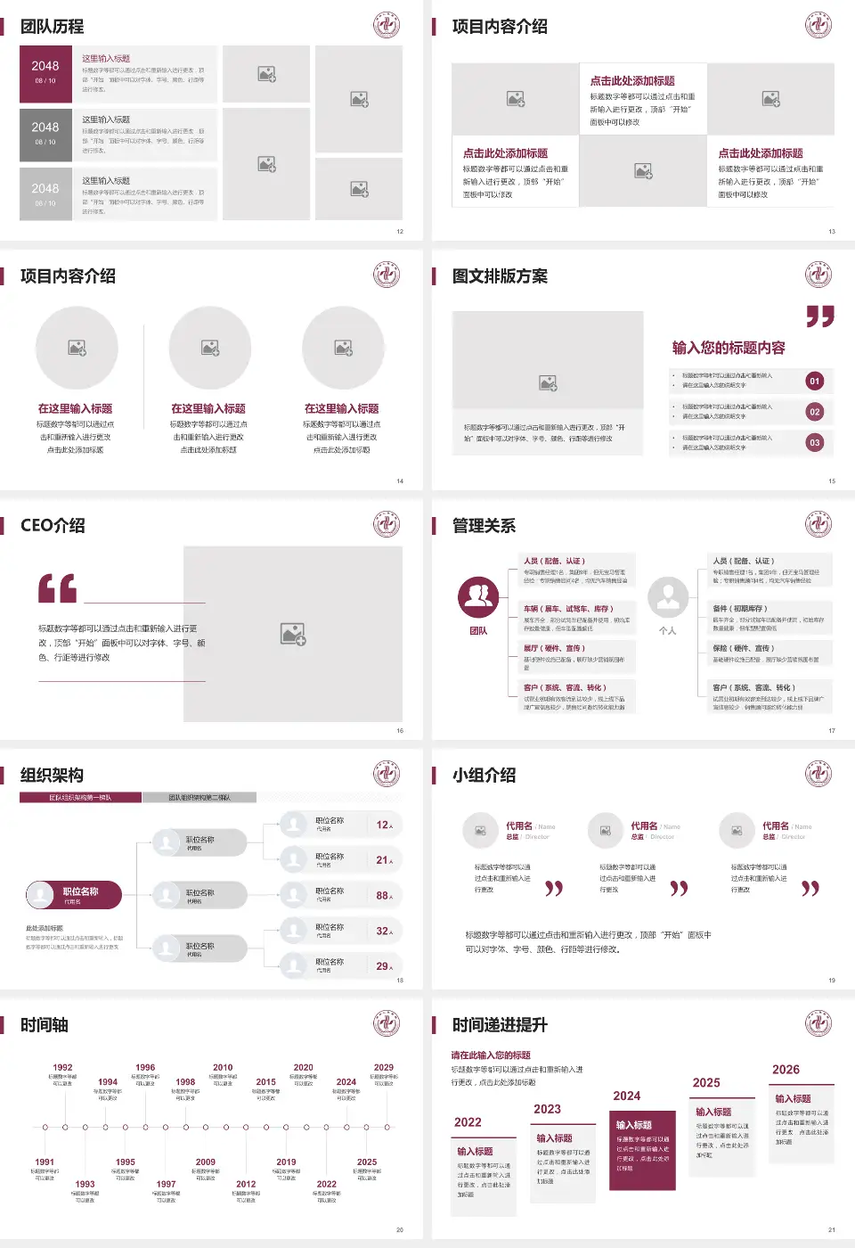 郑州人民医院总院医院管理报告PPT模板16:9格式幻灯片预览图3