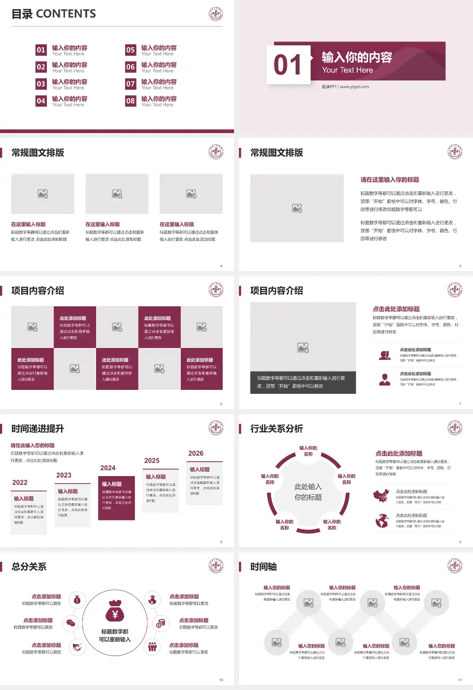 郑州人民医院总院财务与预算报告PPT模板16:9格式幻灯片预览图2