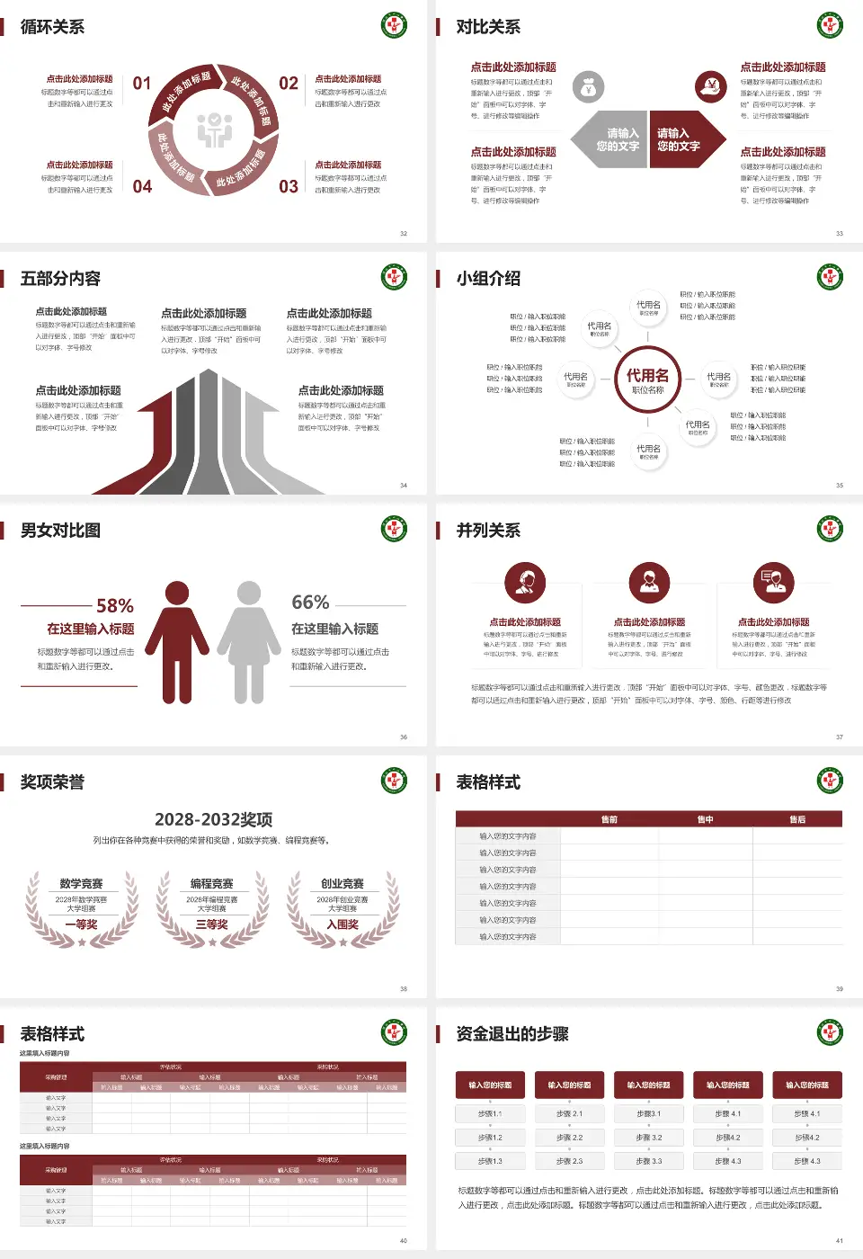 漯河市中心医院医院简介/日常通用PPT模板16:9格式幻灯片预览图5