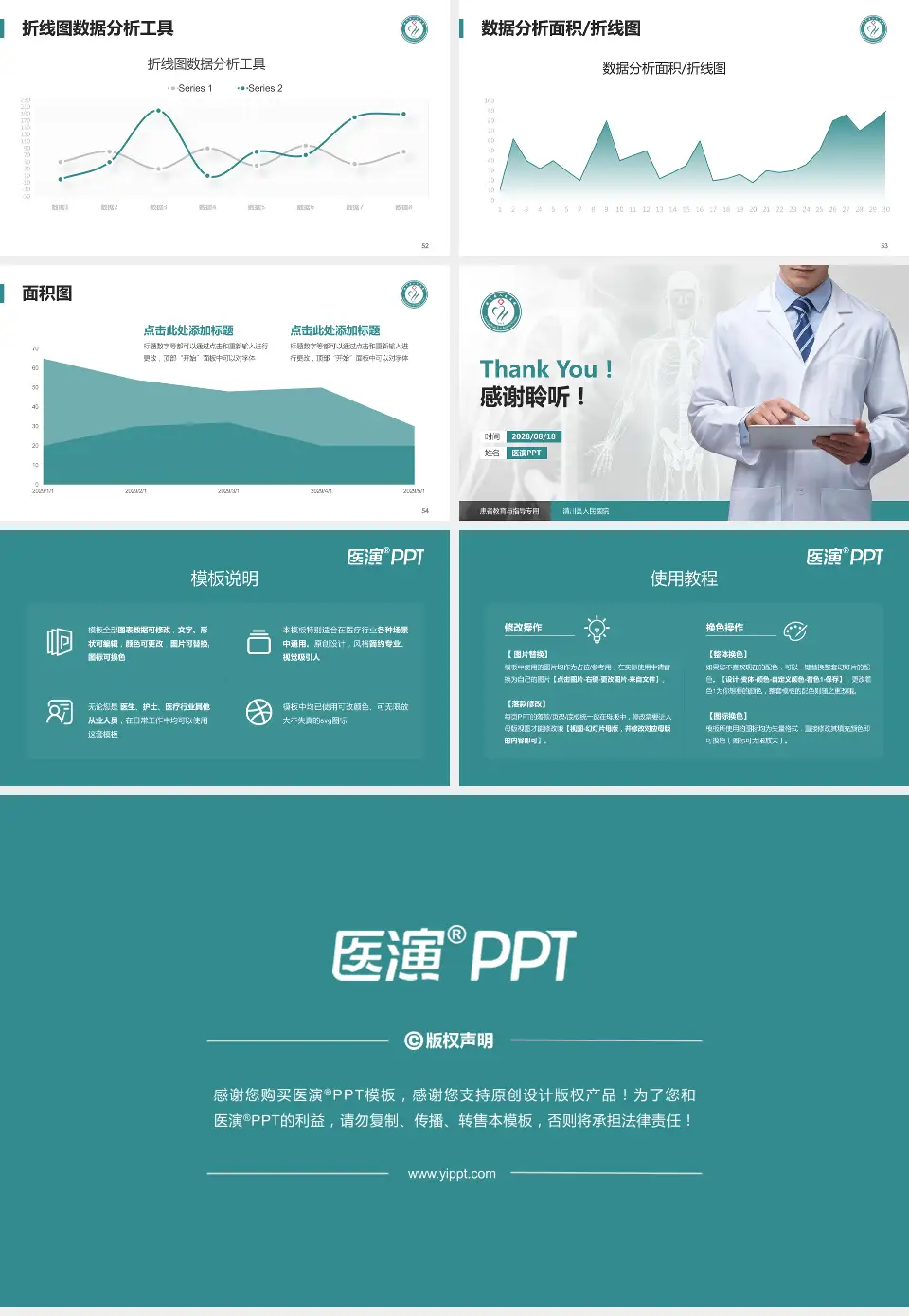 潢川县人民医院患者教育与指导PPT模板16:9格式幻灯片预览图7