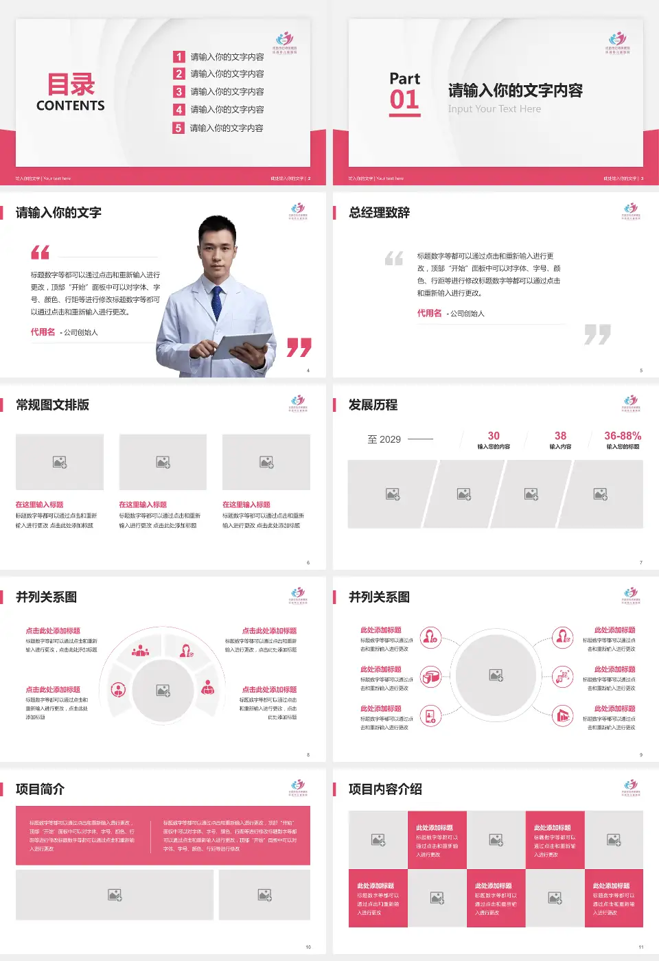 许昌市妇幼保健院医院管理报告PPT模板16:9格式幻灯片预览图2