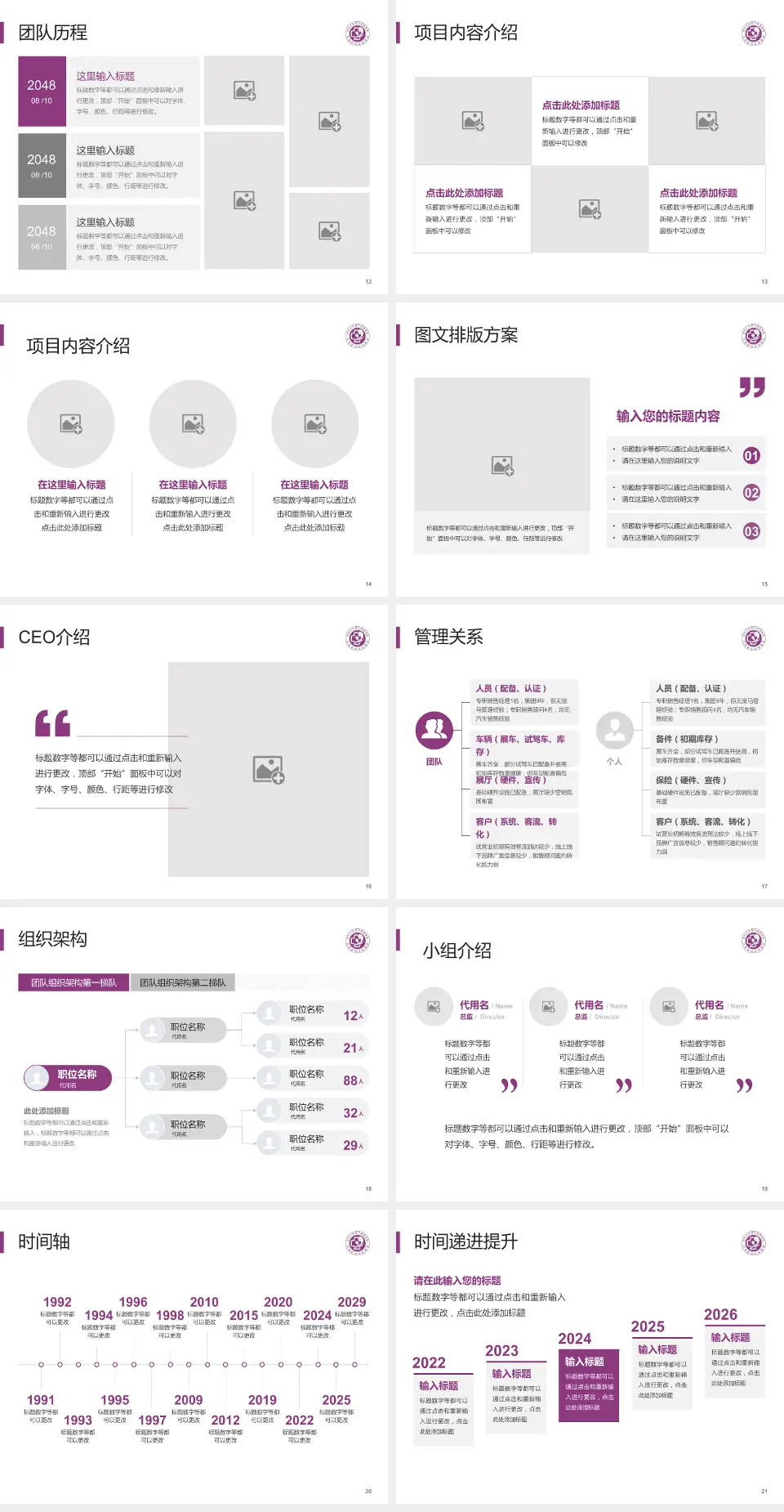 郑州大学第三附属医院东院医院管理报告PPT模板4:3格式幻灯片预览图3