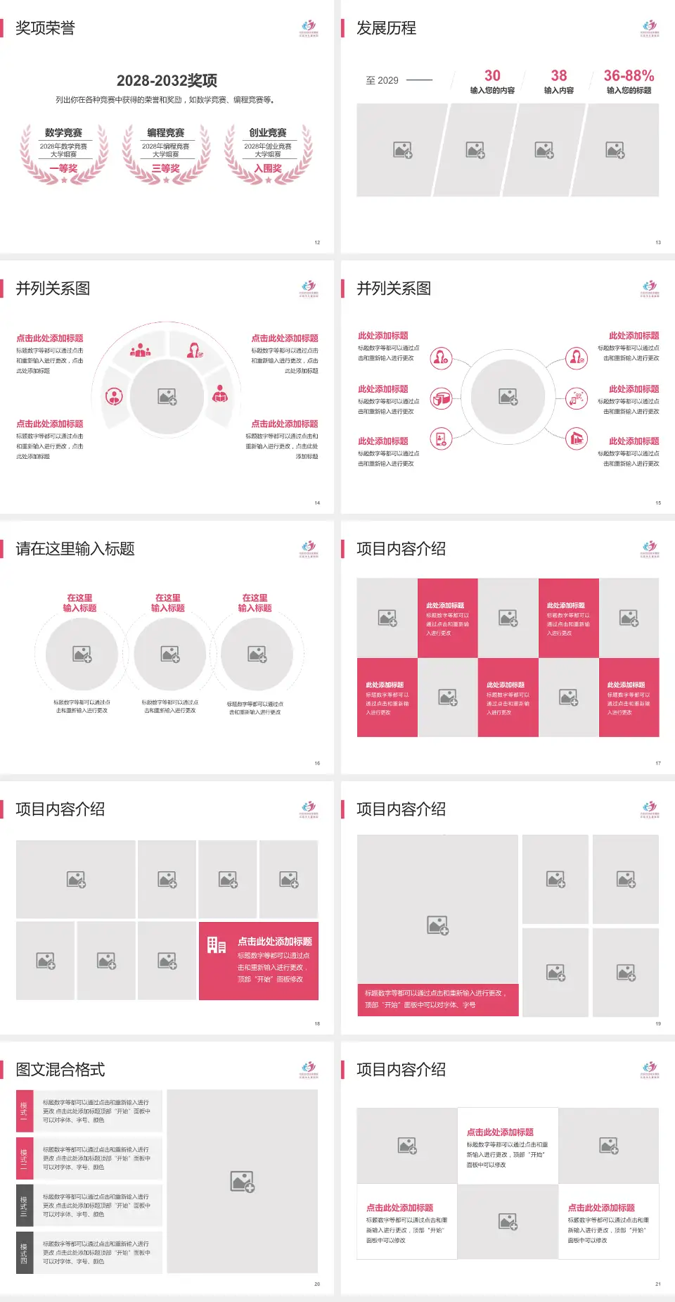 许昌市妇幼保健院护理专业职业生涯规划PPT模板4:3格式幻灯片预览图3