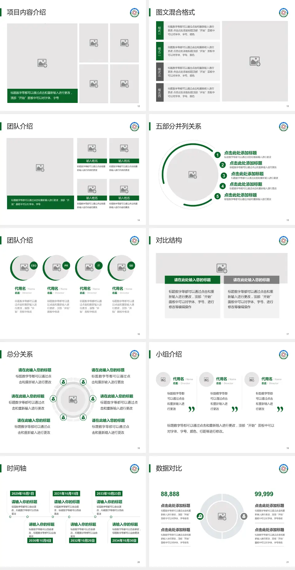 焦作煤业集团中央医院医疗知识普及PPT模板4:3格式幻灯片预览图3