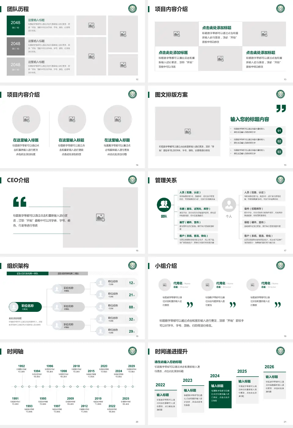 利川市人民医院医院管理报告PPT模板16:9格式幻灯片预览图3