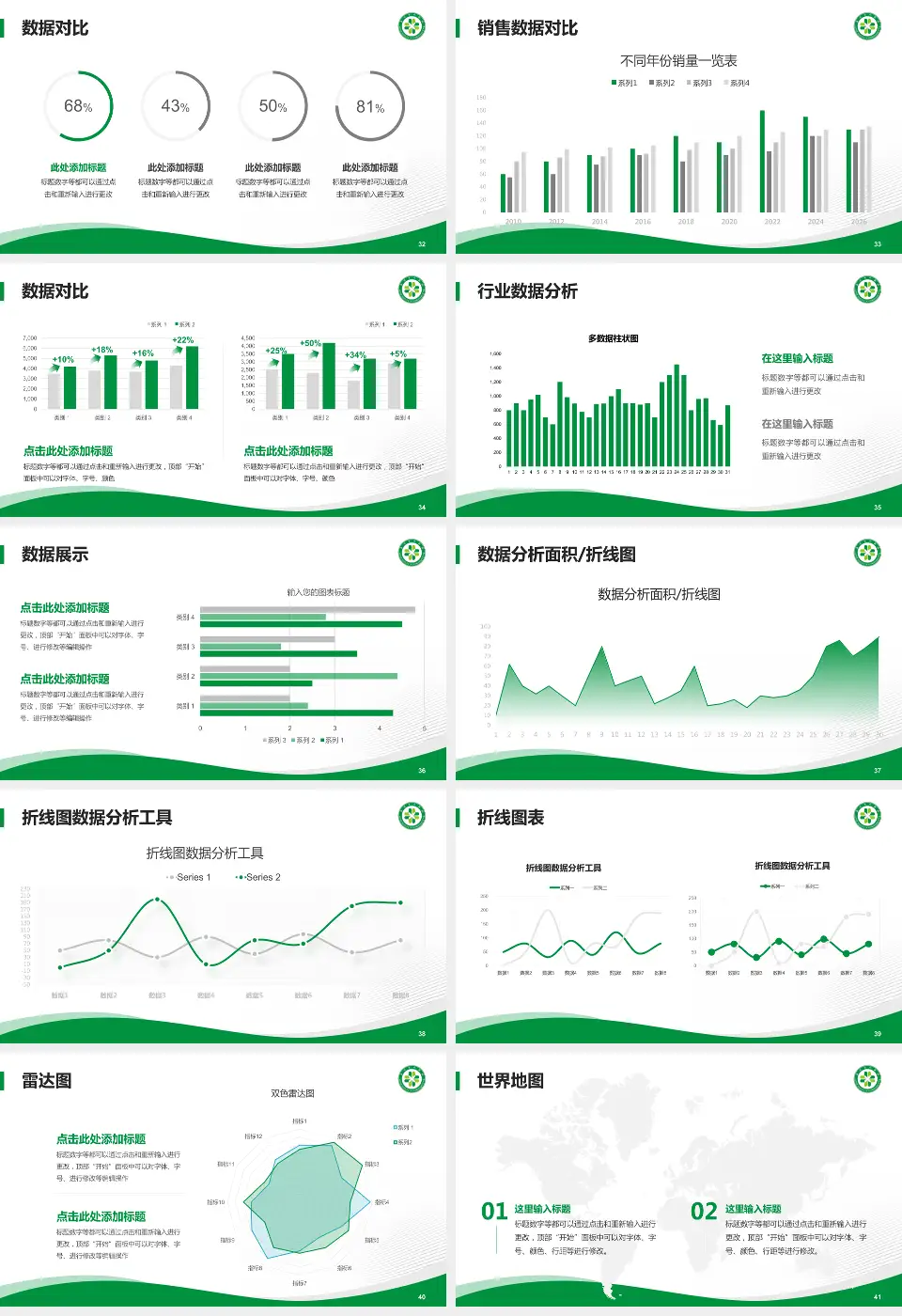 漯河市中医院会议与研讨会PPT模板16:9格式幻灯片预览图5
