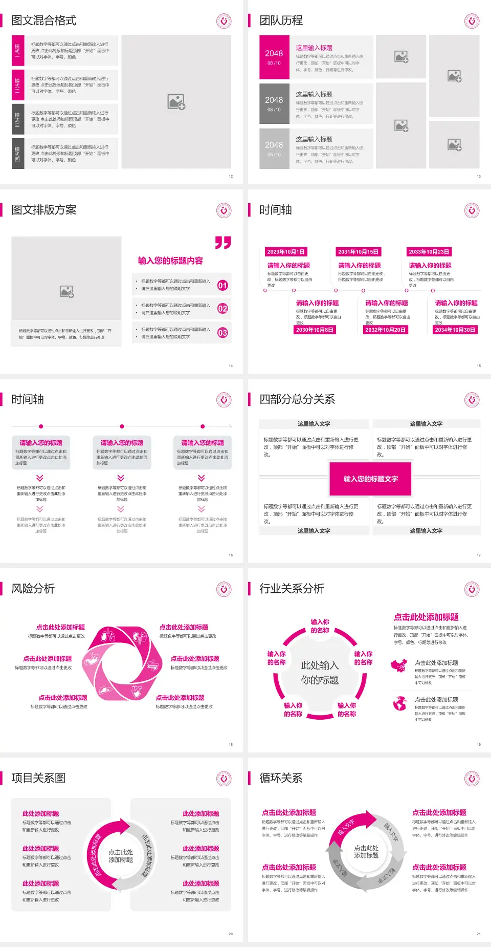 郑州市妇幼保健院（秦岭路院区）项目申请与汇报PPT模板4:3格式幻灯片预览图3