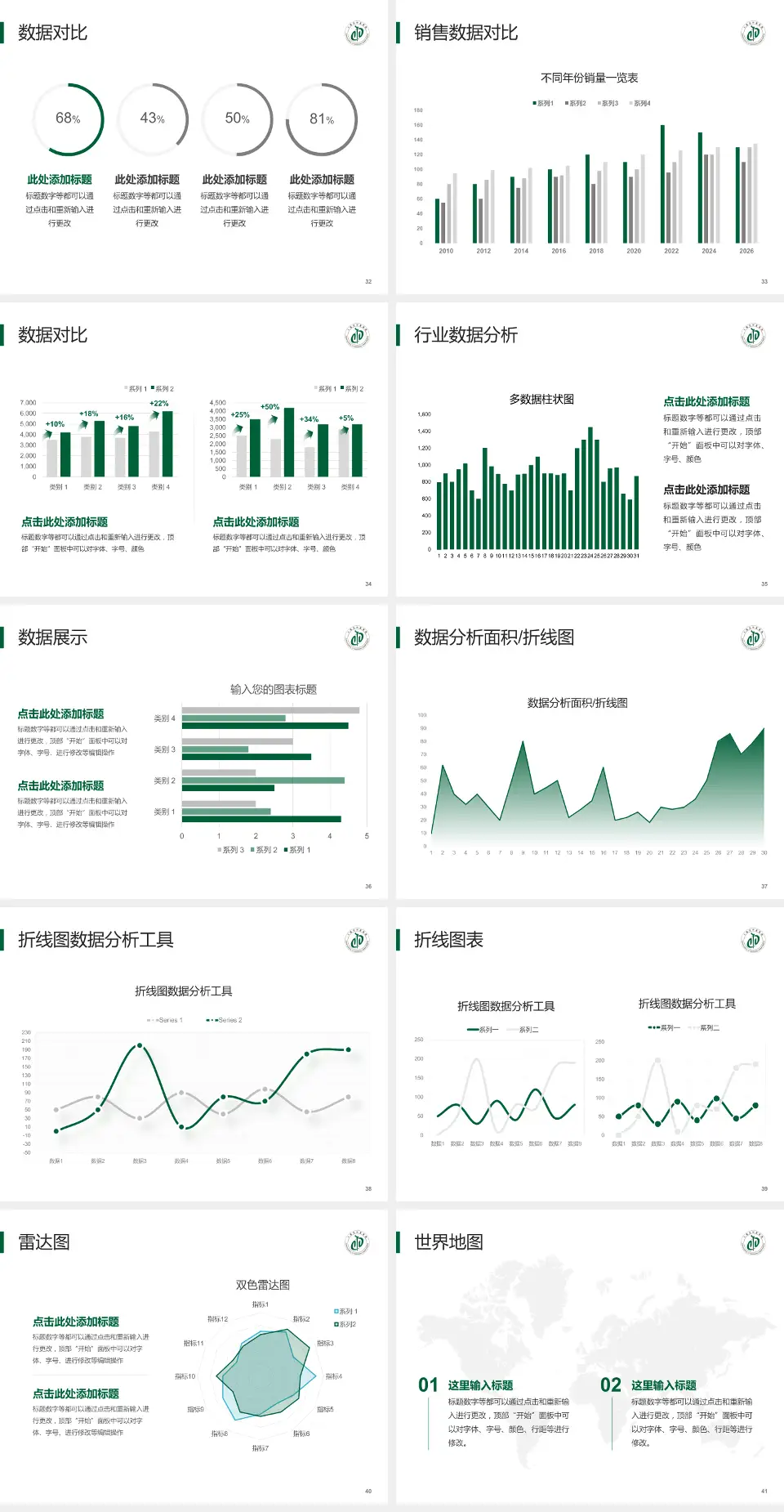 十堰市中医医院会议与研讨会PPT模板4:3格式幻灯片预览图5