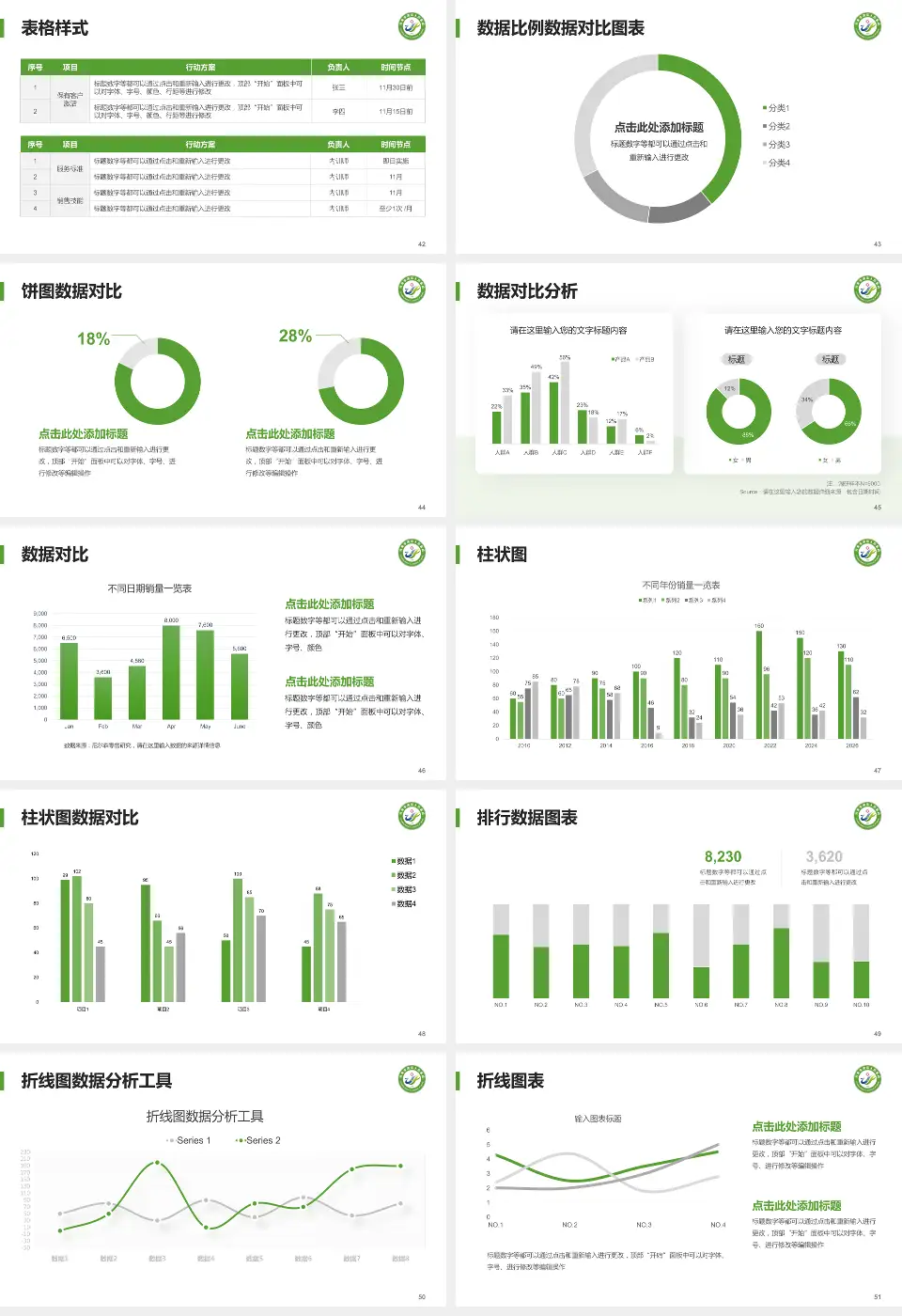 滑县人民医院医院简介/日常通用PPT模板16:9格式幻灯片预览图6