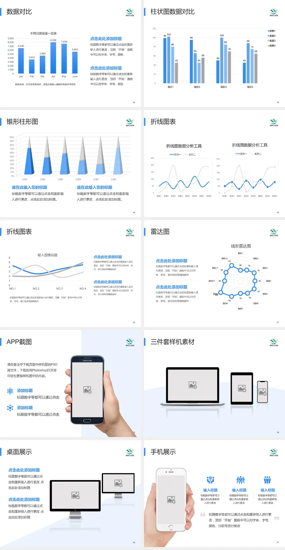 鹤壁市人民医院医院管理报告PPT模板4:3格式幻灯片预览图6