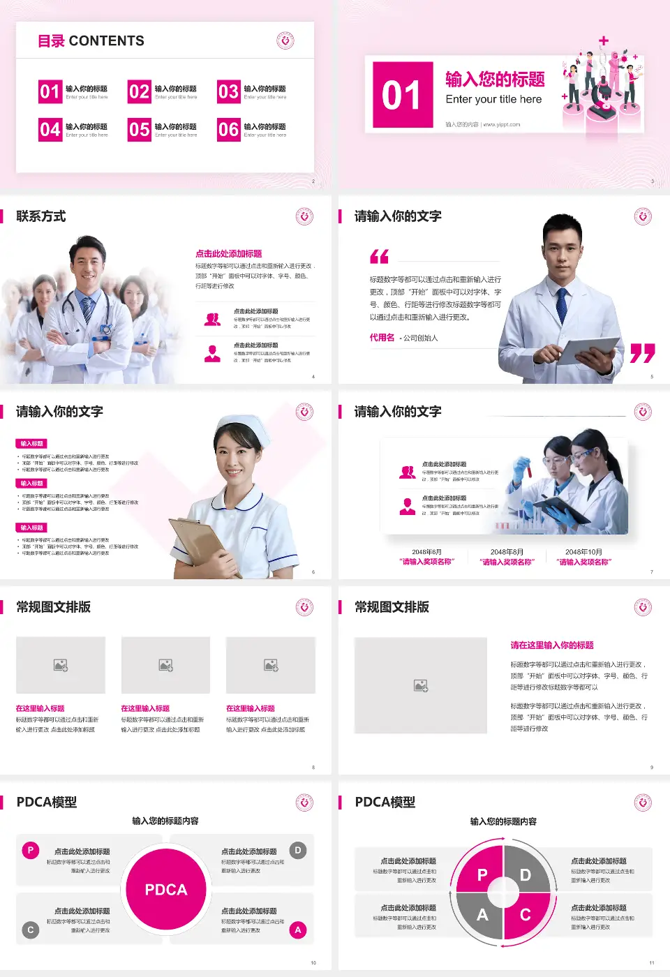 郑州市妇幼保健院（大石桥本部）品管圈PDCA演示专用PPT模板16:9格式幻灯片预览图2