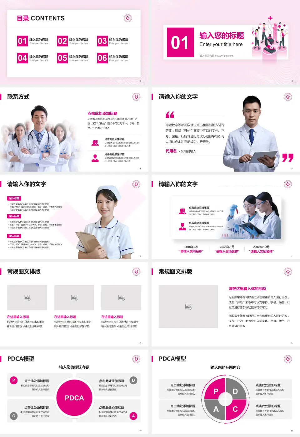 郑州市妇幼保健院（宜居健康城院区）品管圈PDCA演示专用PPT模板16:9格式幻灯片预览图2