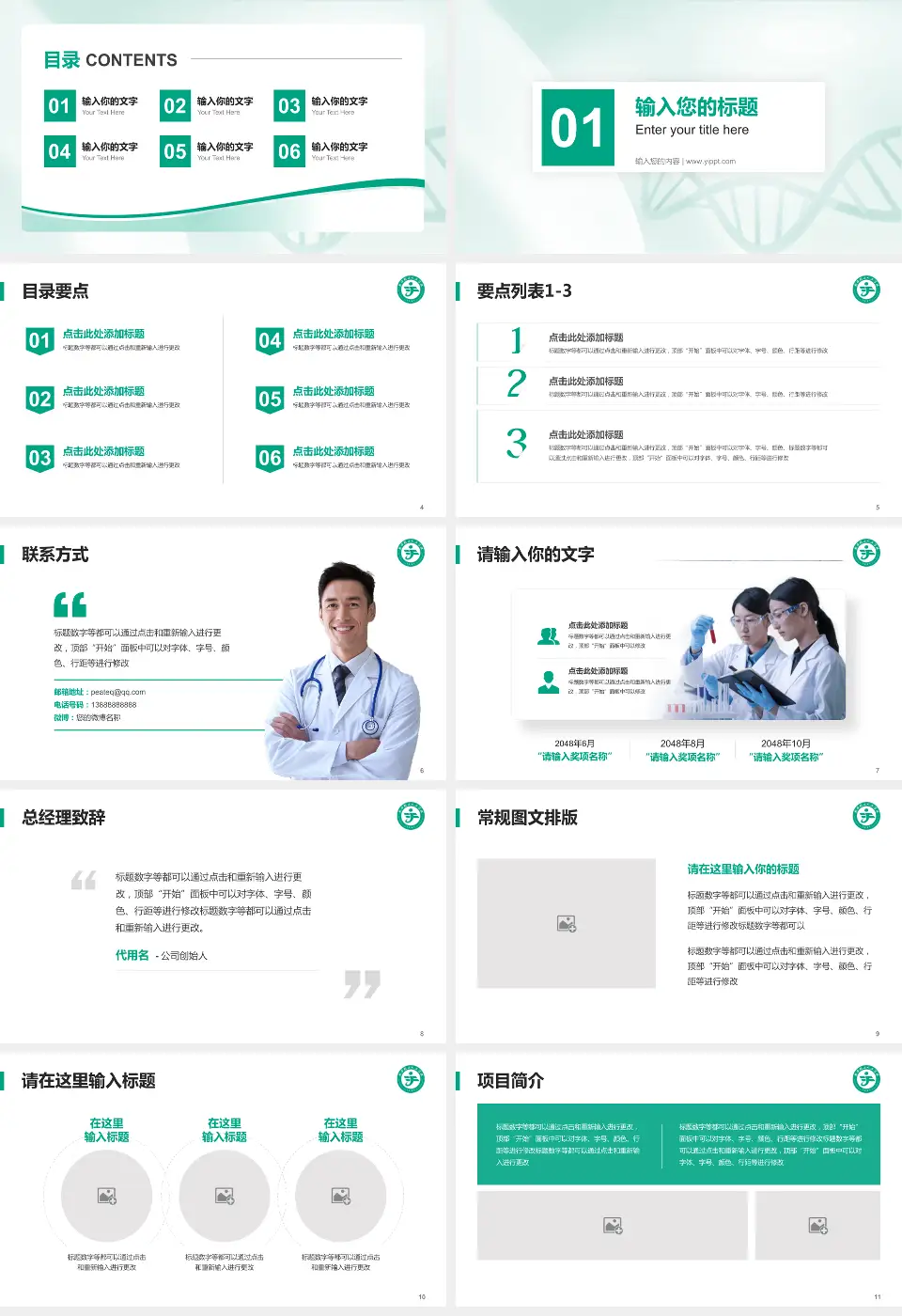 公安县二人民医院项目申请与汇报PPT模板16:9格式幻灯片预览图2