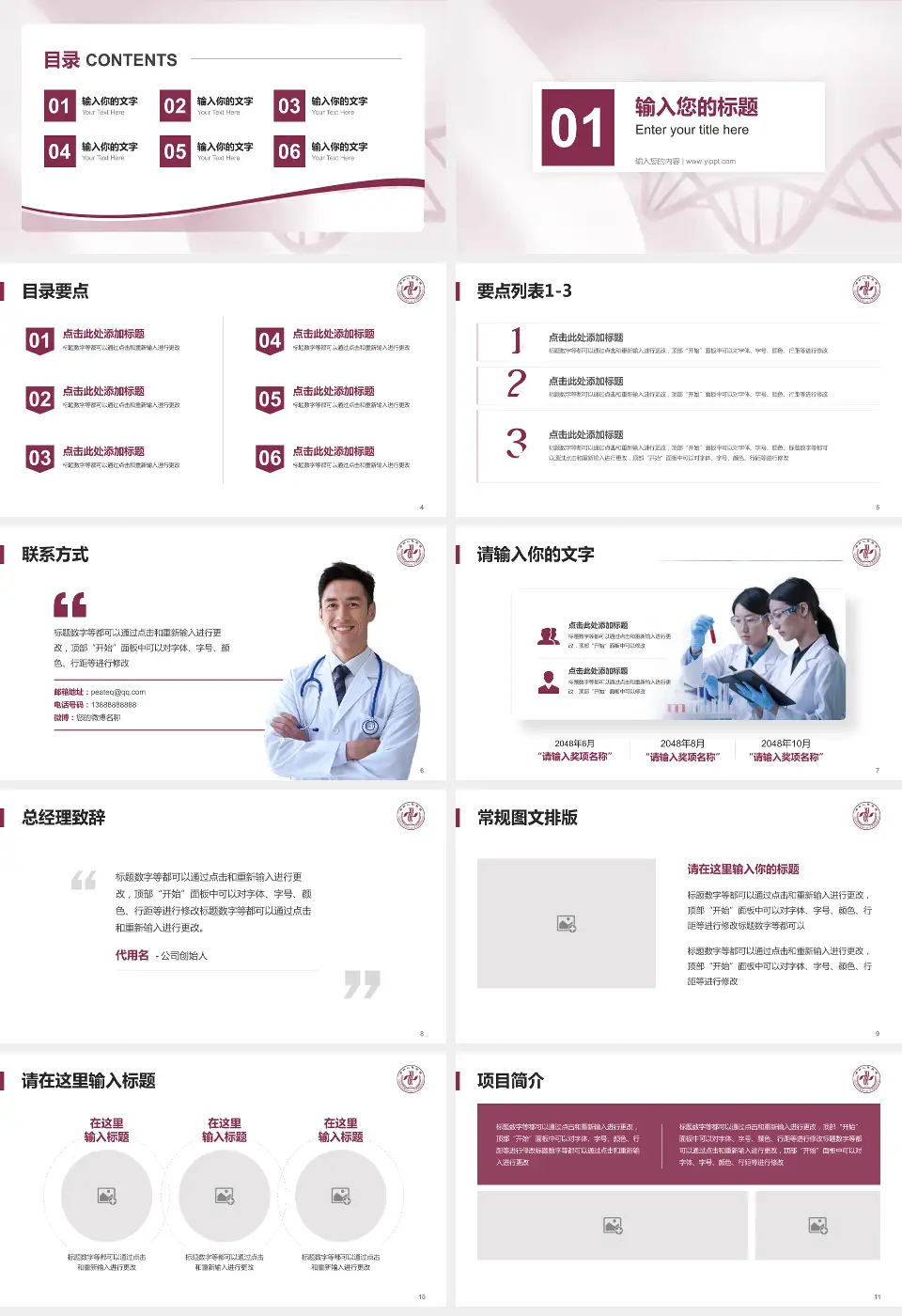 郑州人民医院南部院区项目申请与汇报PPT模板16:9格式幻灯片预览图2