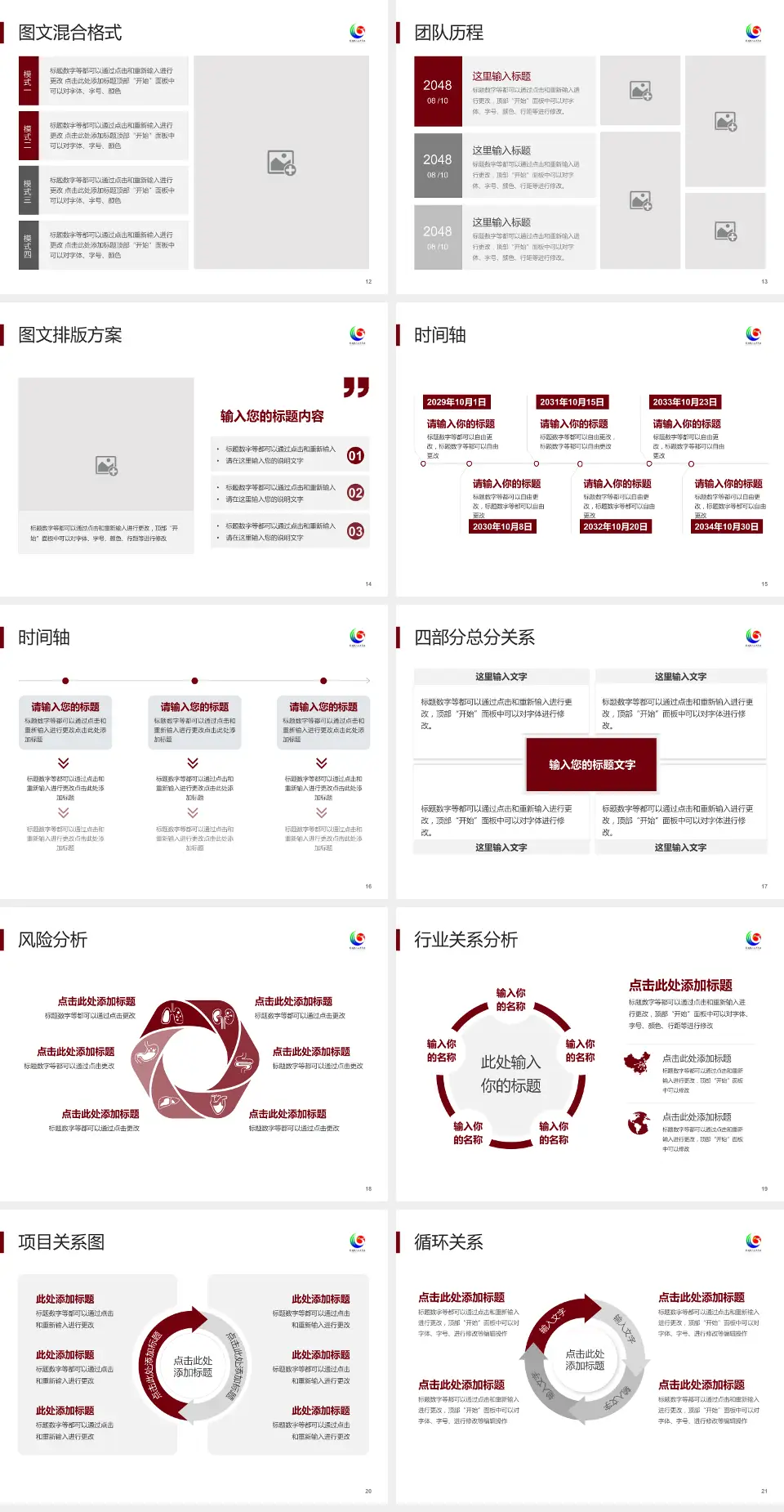 利川市民族中医院项目申请与汇报PPT模板4:3格式幻灯片预览图3