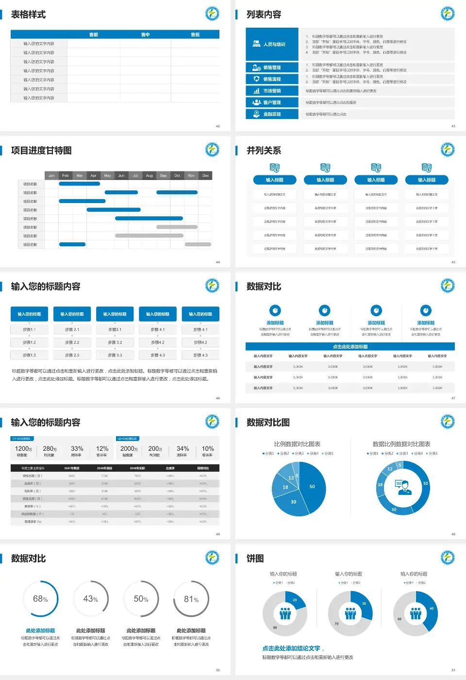 仙桃市第一人民医院医疗行业比赛专用PPT模板16:9格式幻灯片预览图6