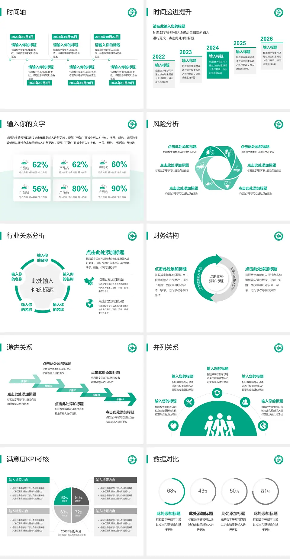 公安县二人民医院病例分享与讨论PPT模板4:3格式幻灯片预览图3