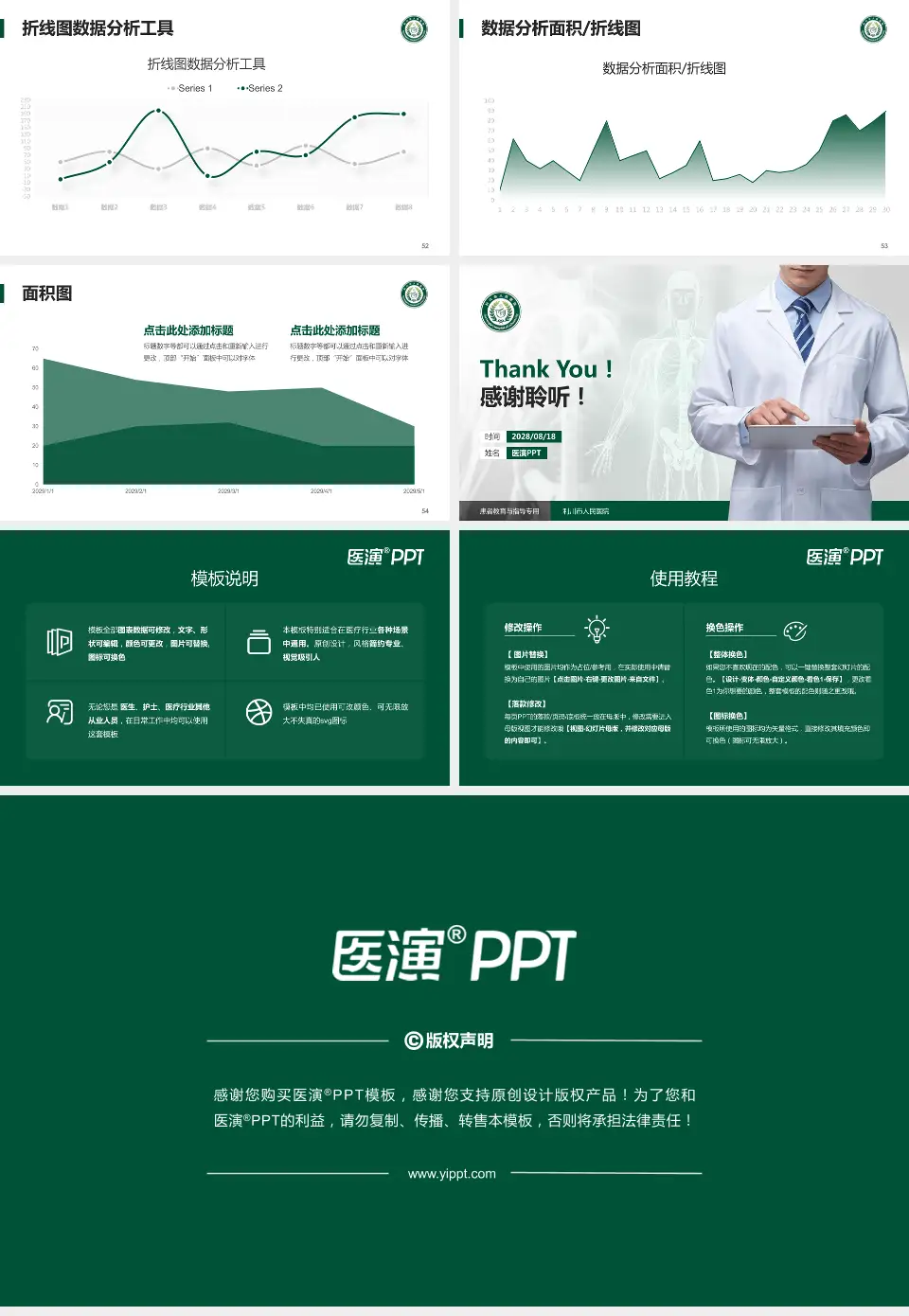 利川市人民医院患者教育与指导PPT模板16:9格式幻灯片预览图7