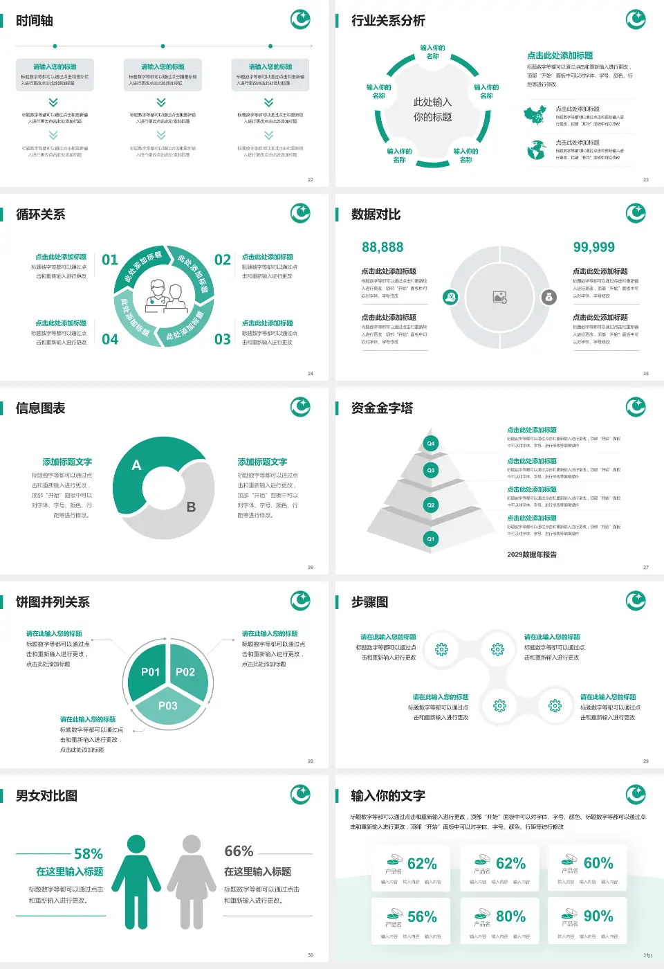 公安县人民医院医院管理报告PPT模板16:9格式幻灯片预览图4