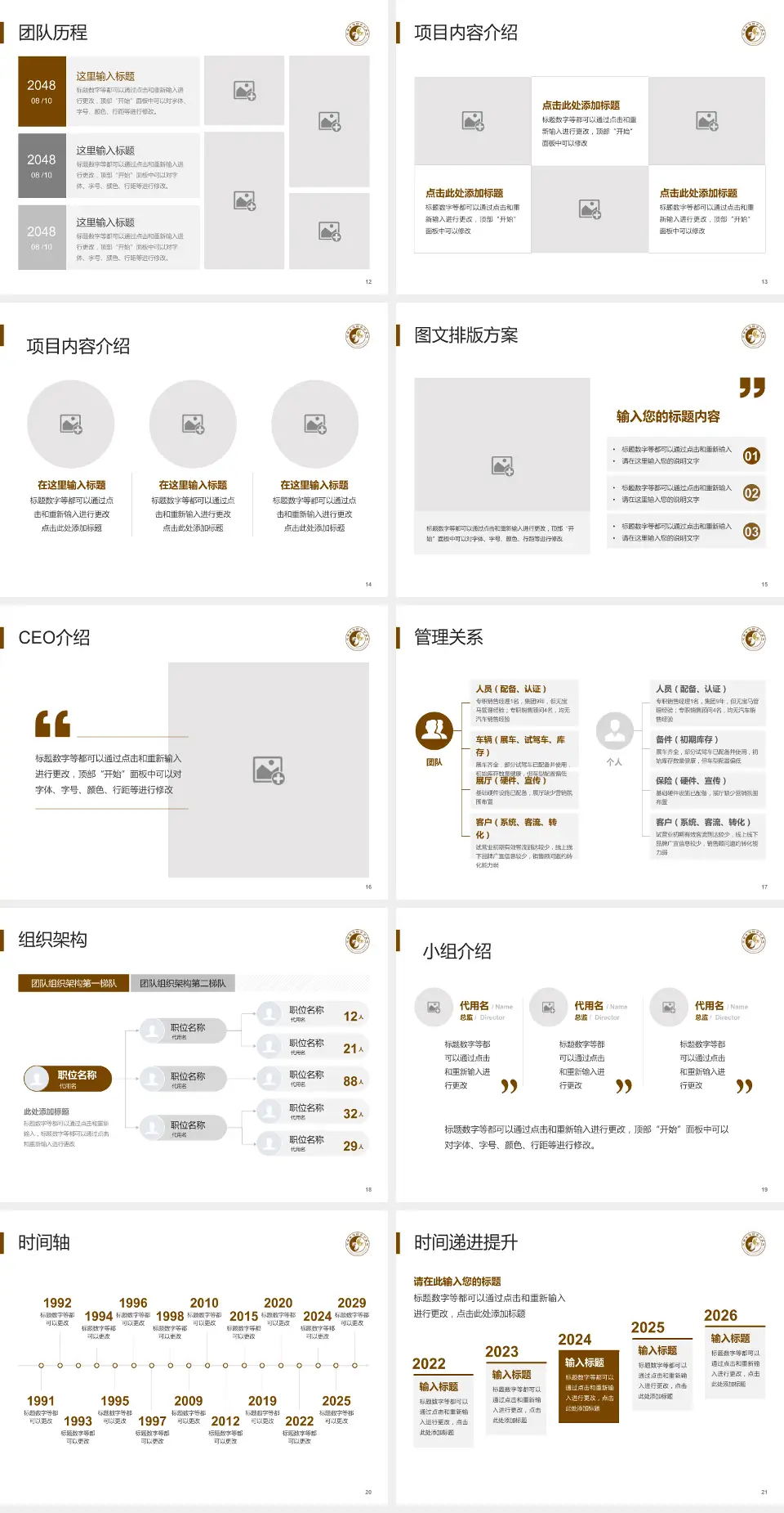 濮阳市中医院医院管理报告PPT模板4:3格式幻灯片预览图3